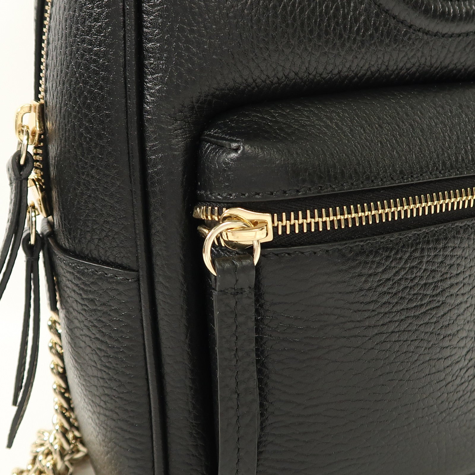 GUCCI 牛皮皮革Back Pack金扣背包