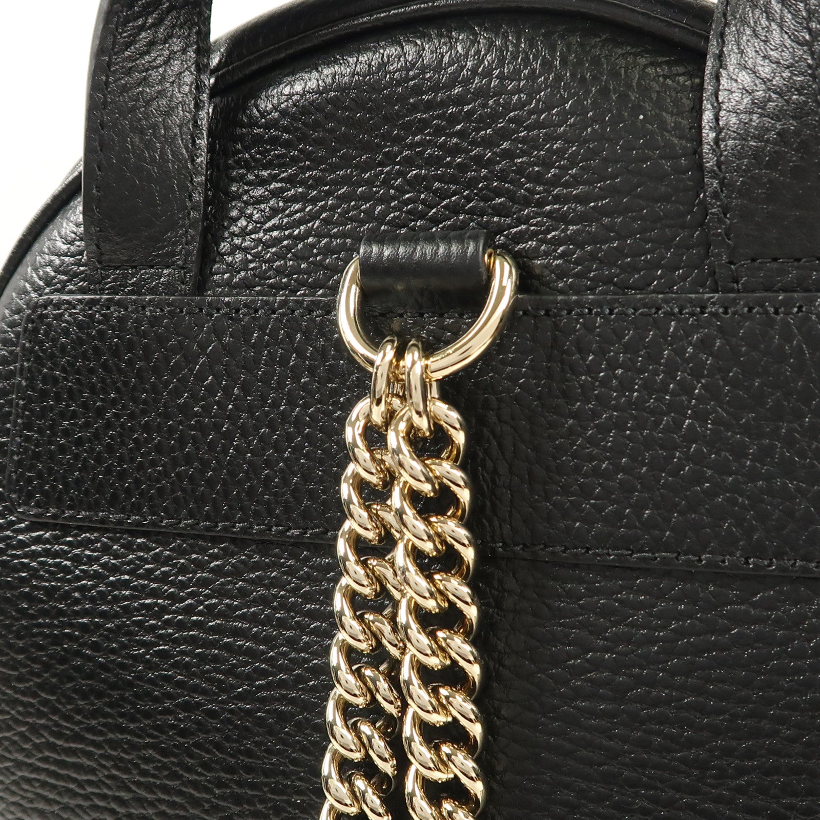 GUCCI 牛皮皮革Back Pack金扣背包