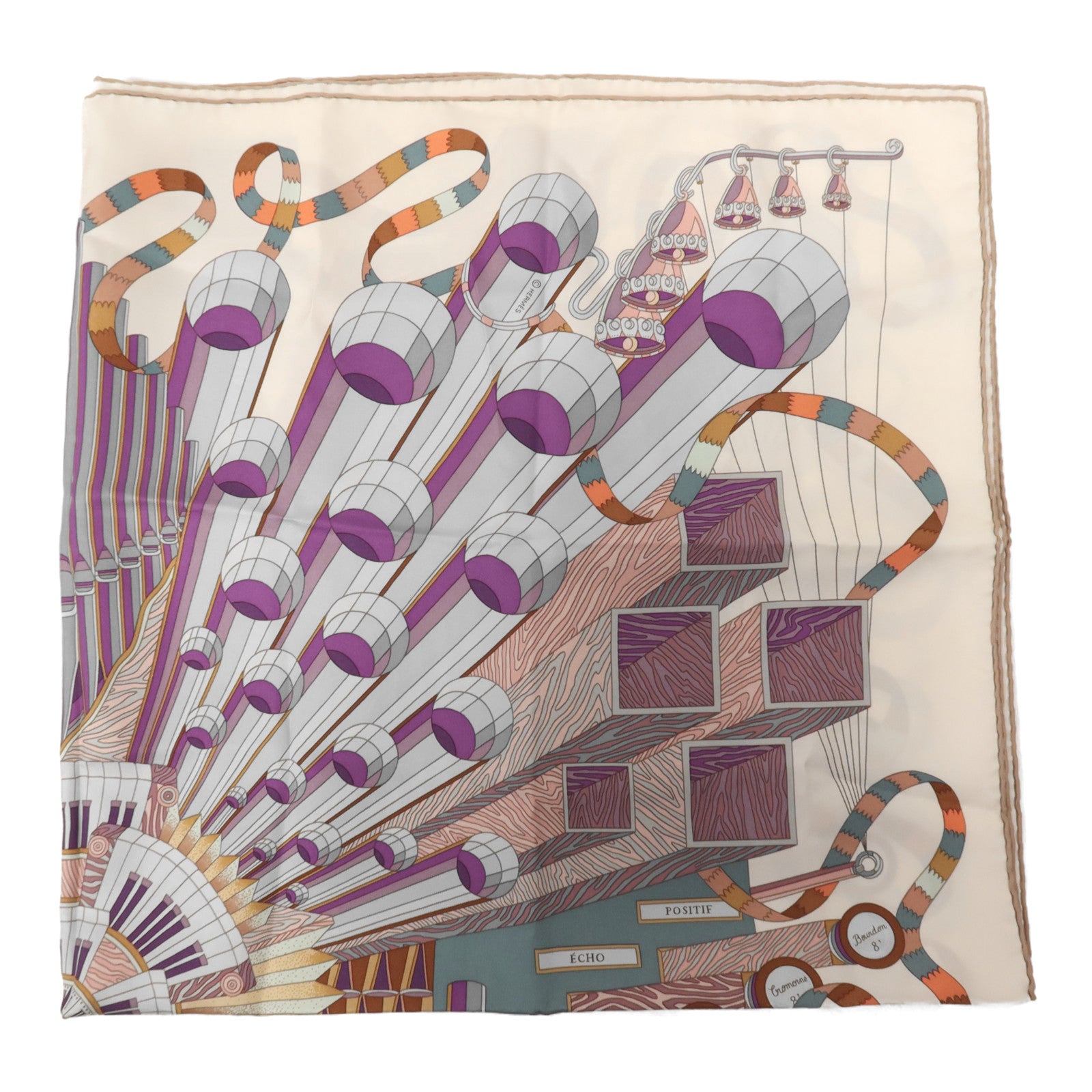 HERMES 絲質Scarf 90x90絲巾