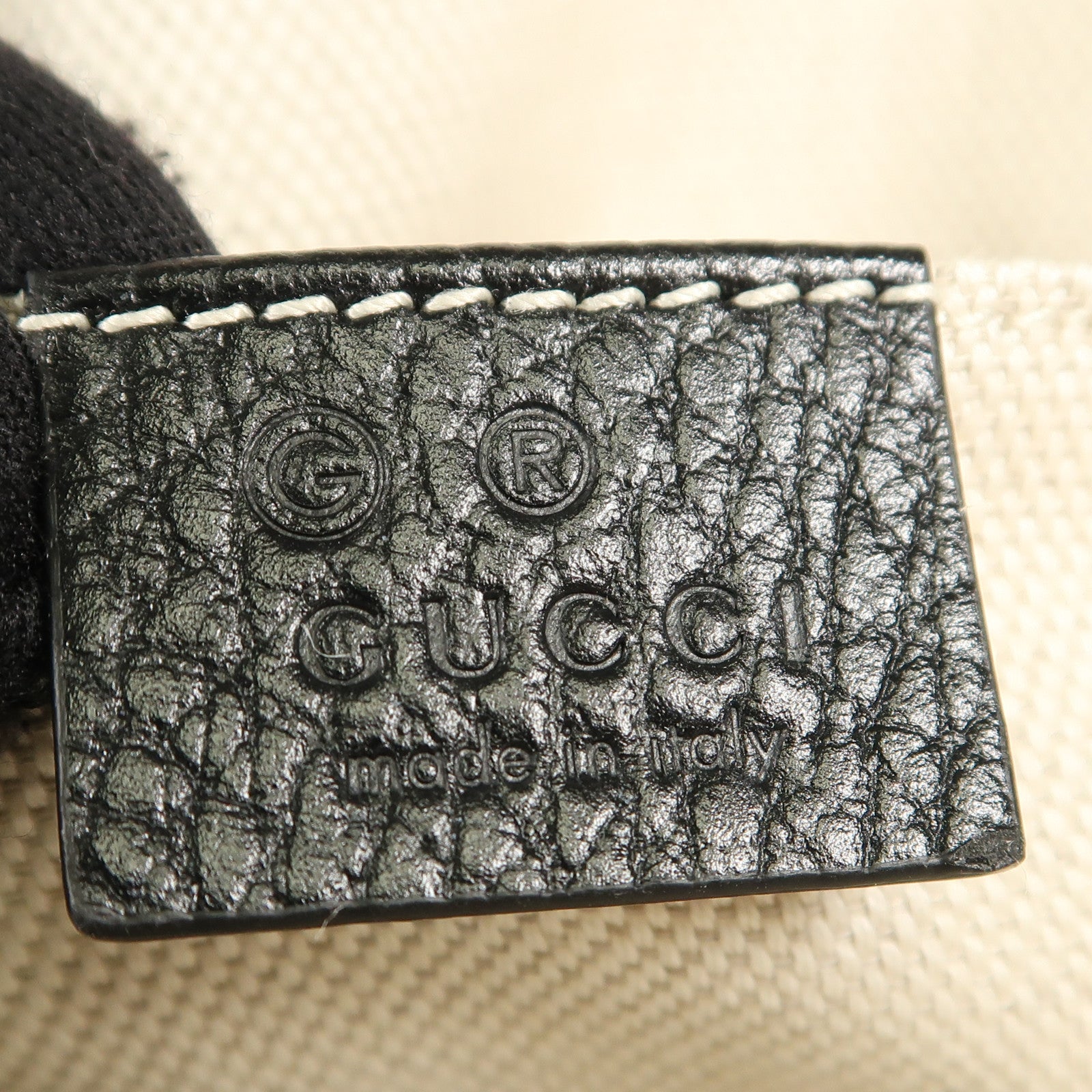 GUCCI 牛皮皮革Back Pack金扣背包