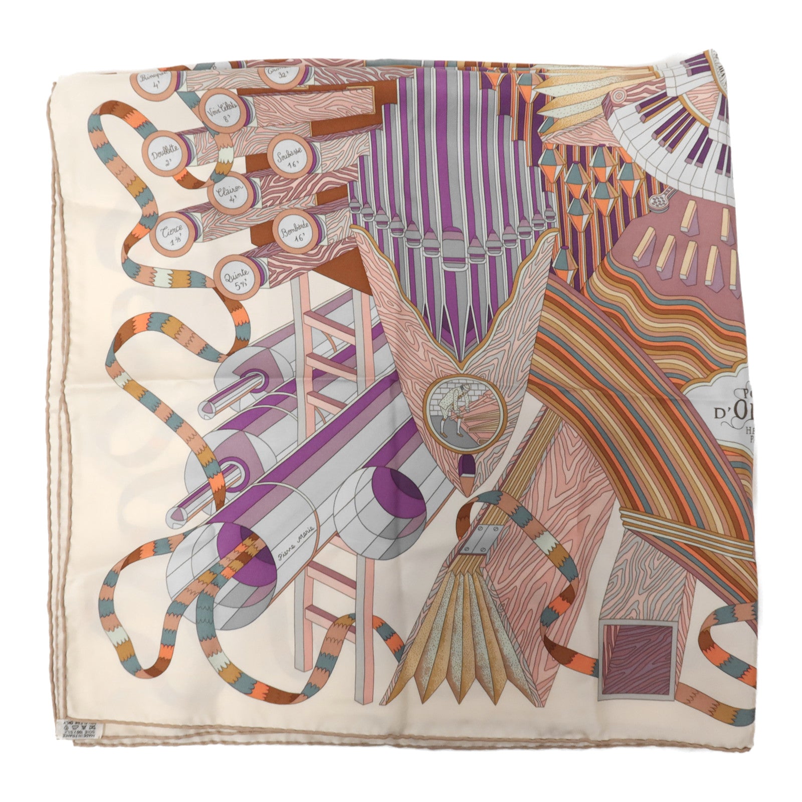 HERMES 絲質Scarf 90x90絲巾