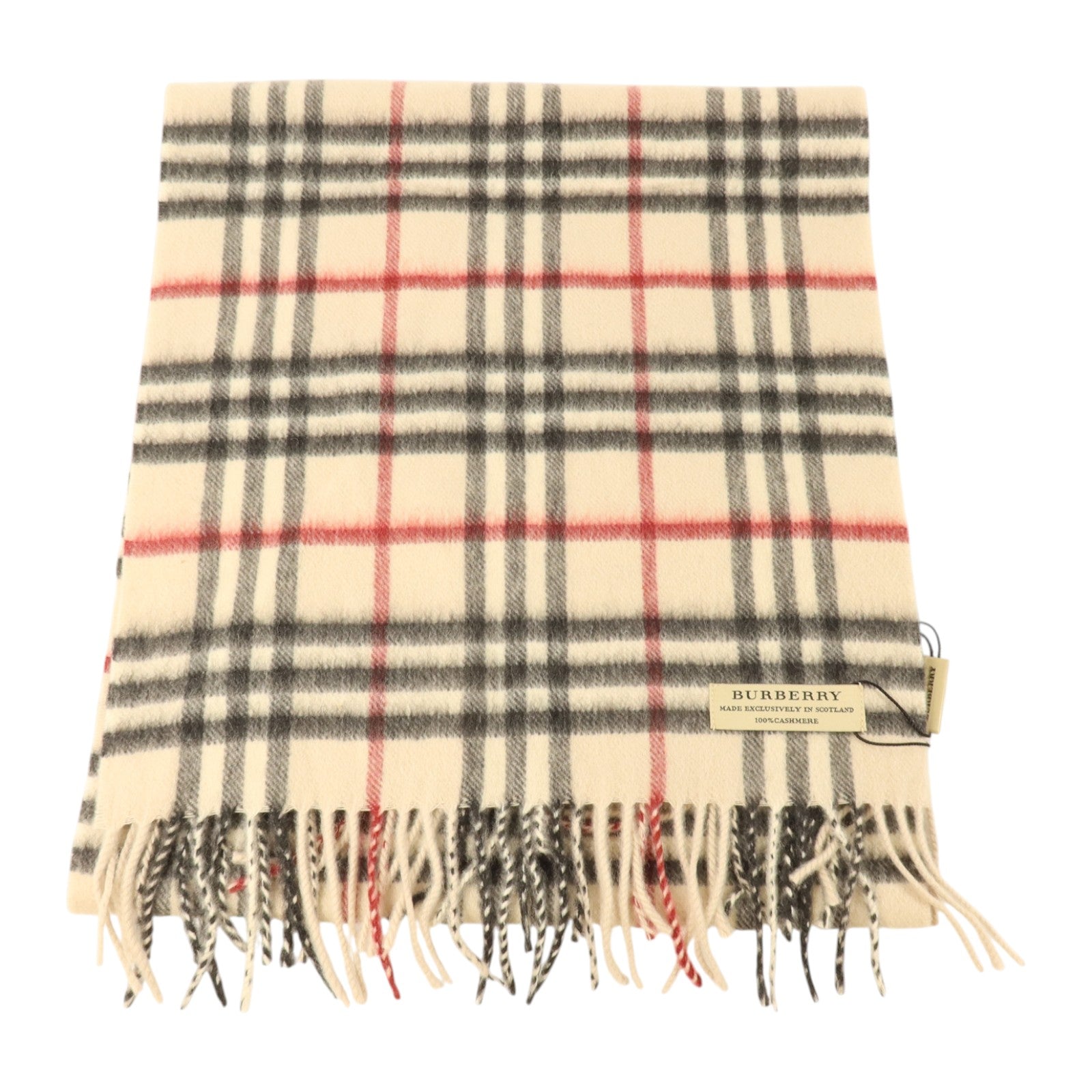 BURBERRY 羊絨Scarf 132x31cm圍巾