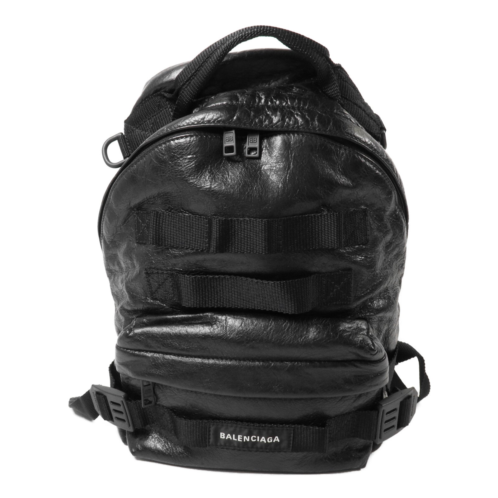 BALENCIAGA 羊皮皮革Army Backpack背包