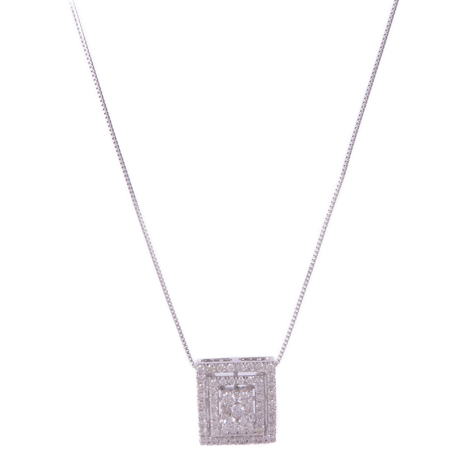 JEWELRY 18K白金Diamond Necklace鑽石項鍊