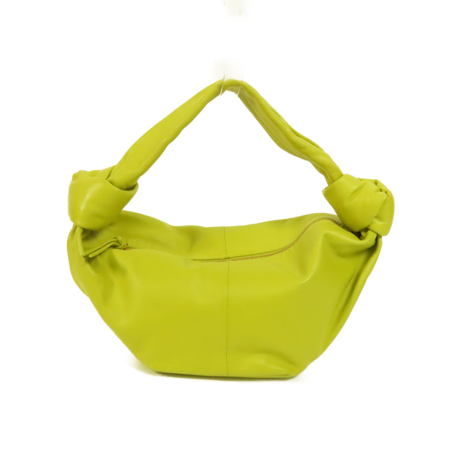 BOTTEGA VENETA 牛皮皮革Mini Double Knot金扣手挽袋