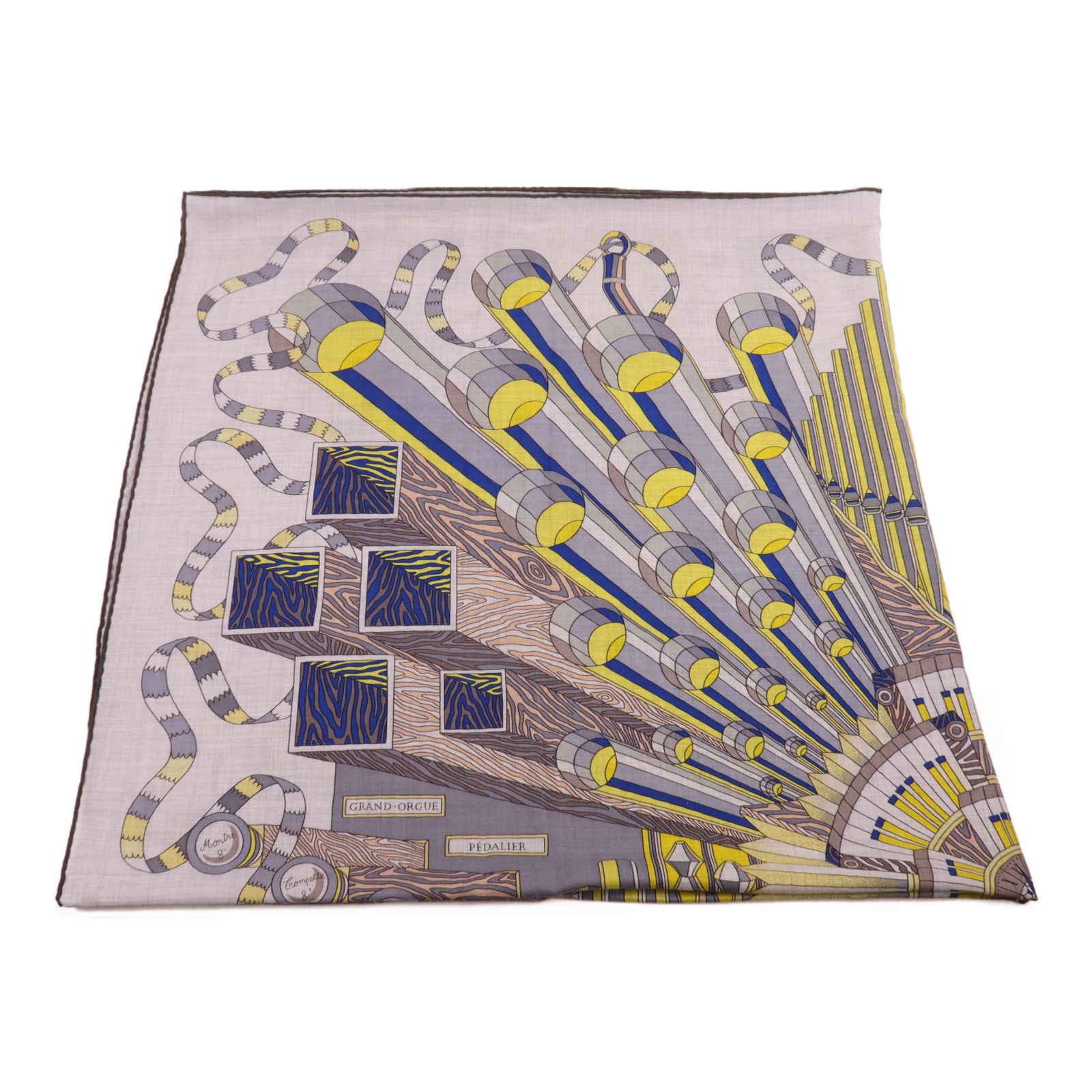 HERMES 羊絨/絲質Scarf圍巾