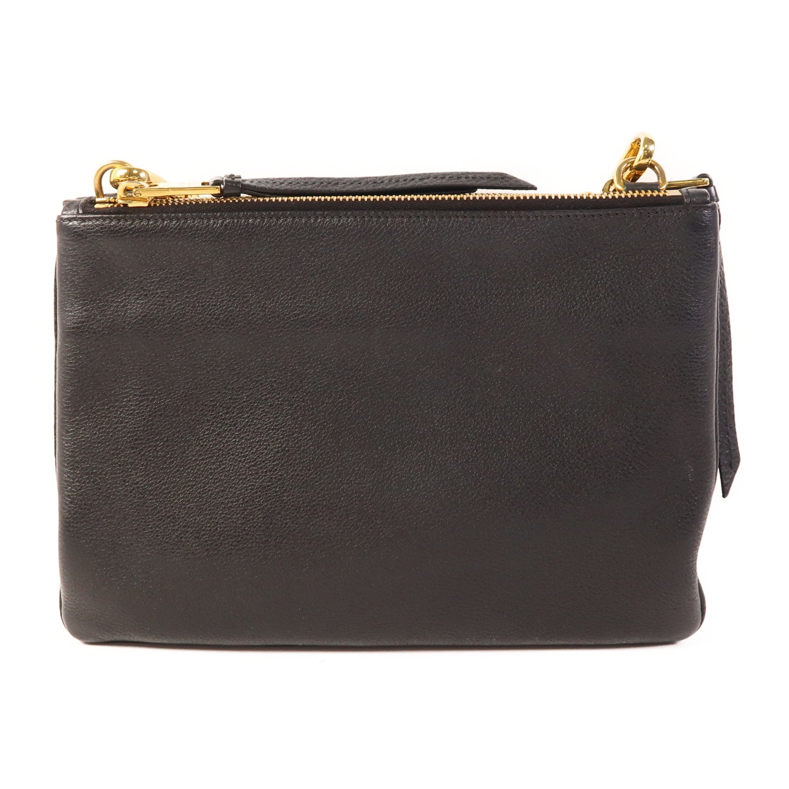 PRADA 牛皮皮革Shoulder Bag金扣肩背袋