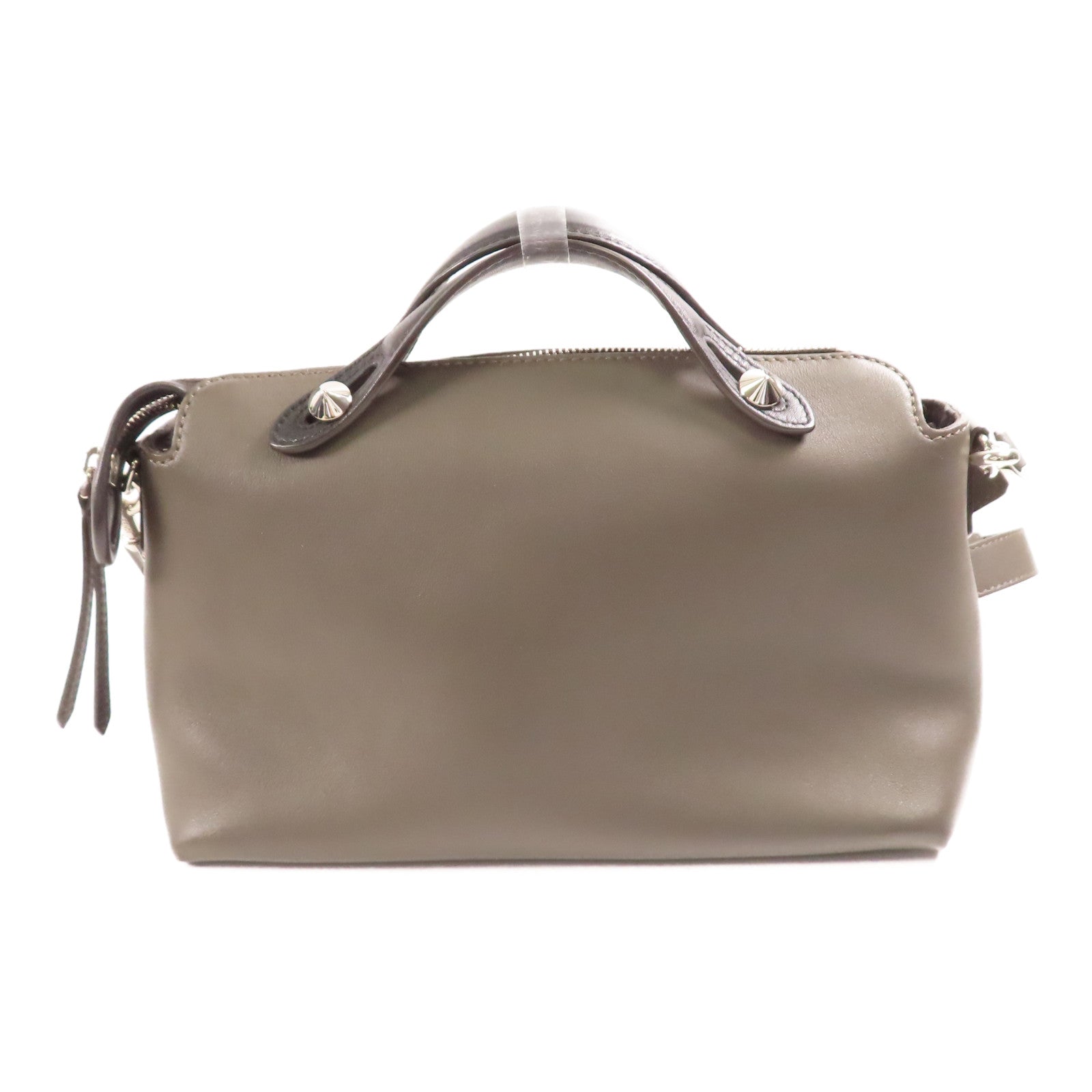 FENDI【激減優惠】 牛皮皮革By The Way銀扣手挽肩背兩用袋