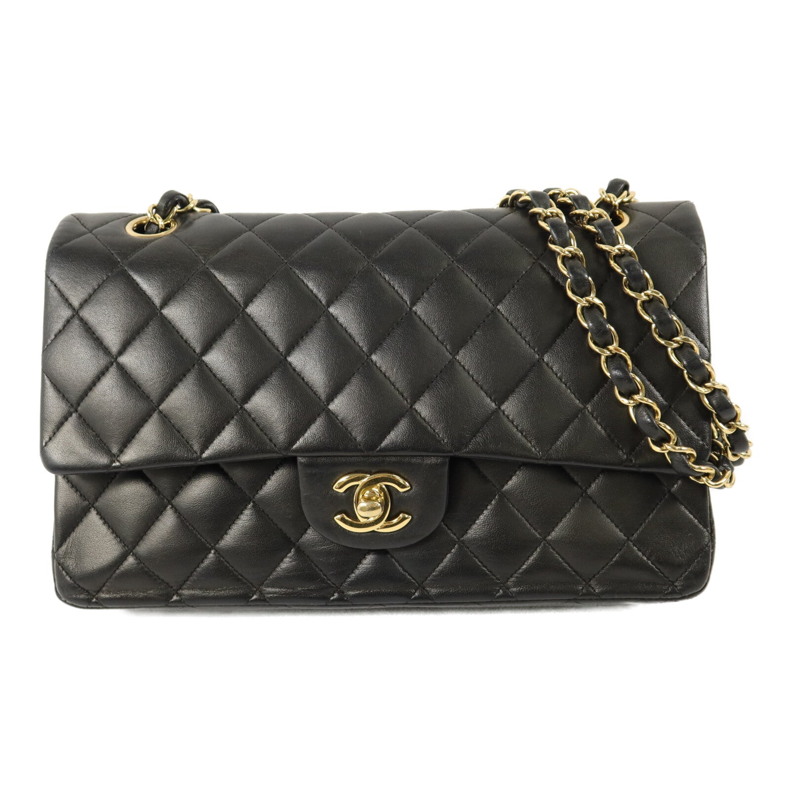 CHANEL 羊皮皮革Classic 25鏈帶肩背袋