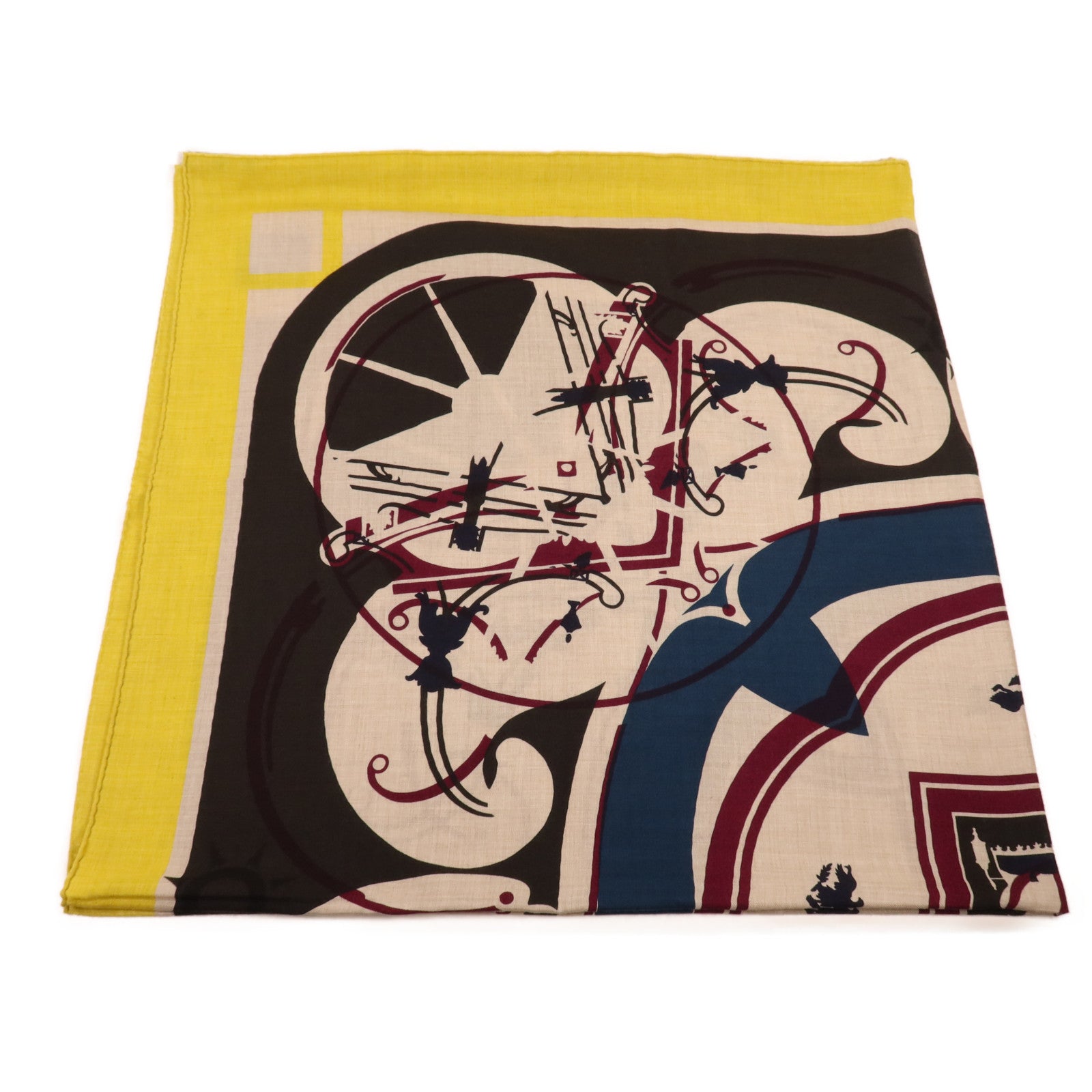 HERMES 羊絨/絲質Scarf圍巾