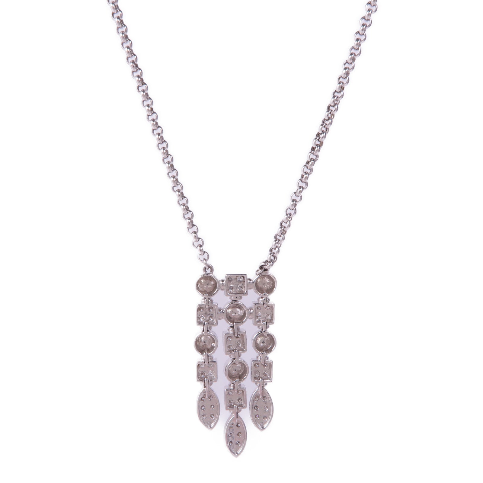 JEWELRY 18K白金Diamond Necklace鑽石項鍊