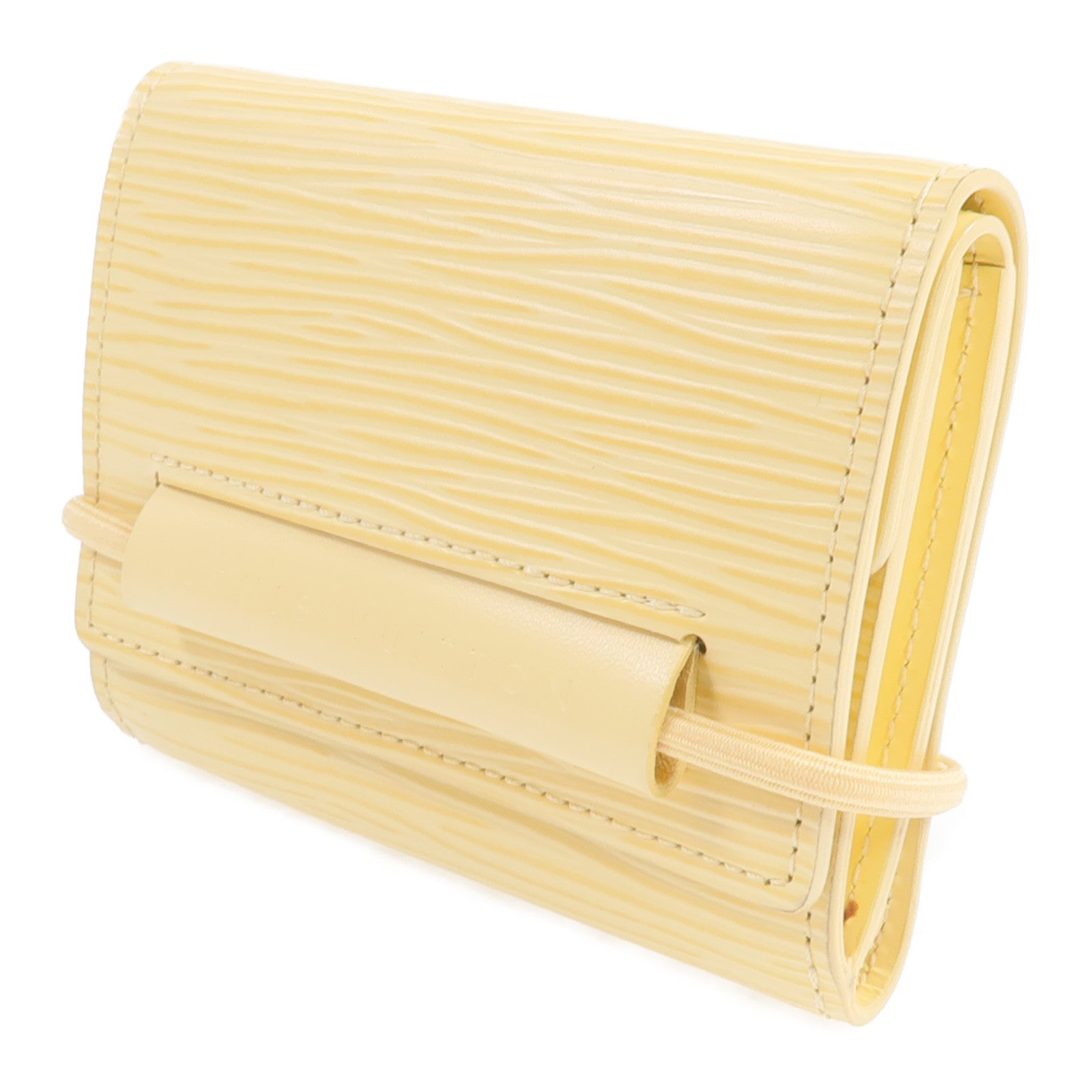 LOUIS VUITTON Epi Porte Monnaie Elastic Wallet 錢包
