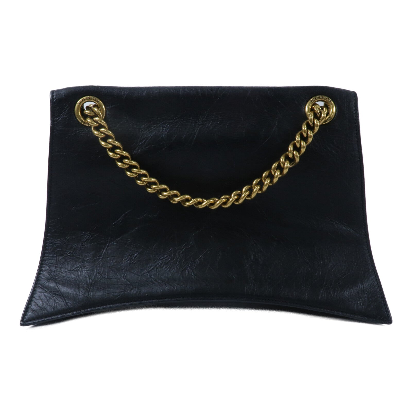 BALENCIAGA 牛皮皮革Crush Mrdium鏈帶肩背袋