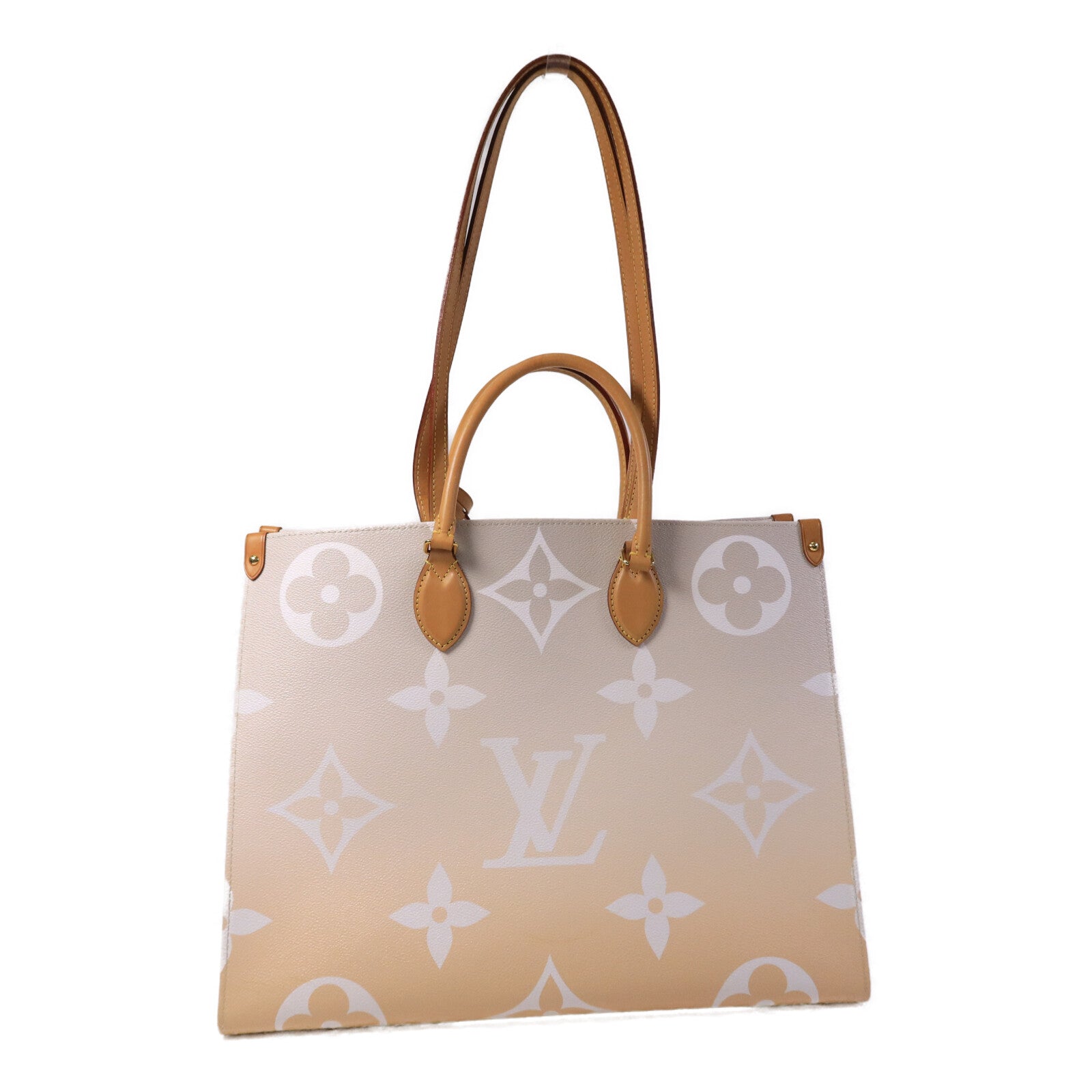 LOUIS VUITTON Monogram Giant On The Go GM手挽肩背兩用袋