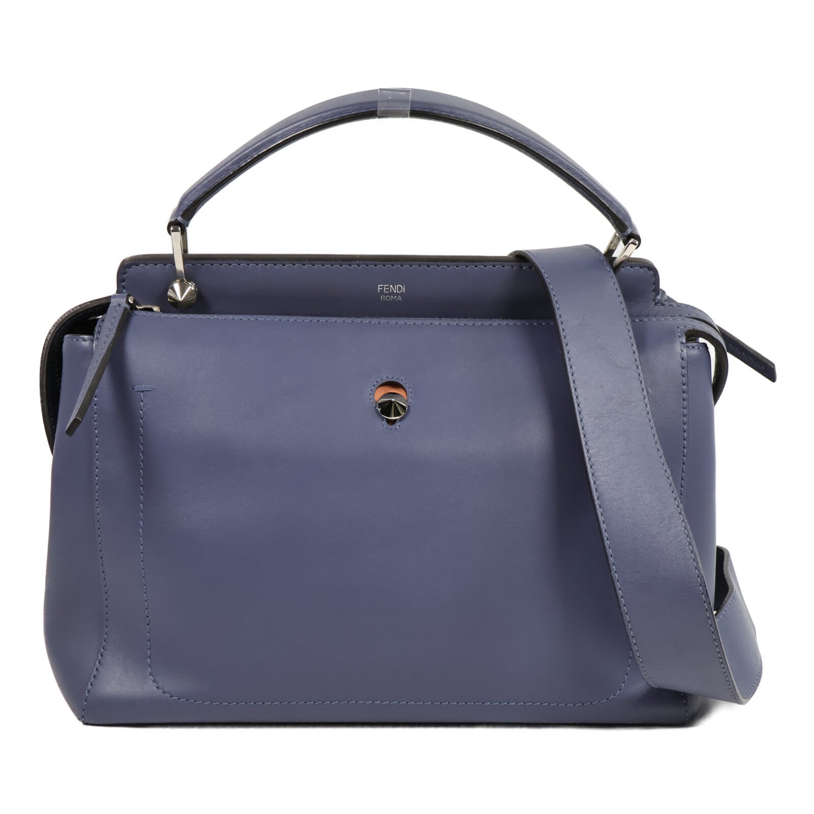 FENDI 牛皮皮革Dotcom Bag手挽肩背兩用袋