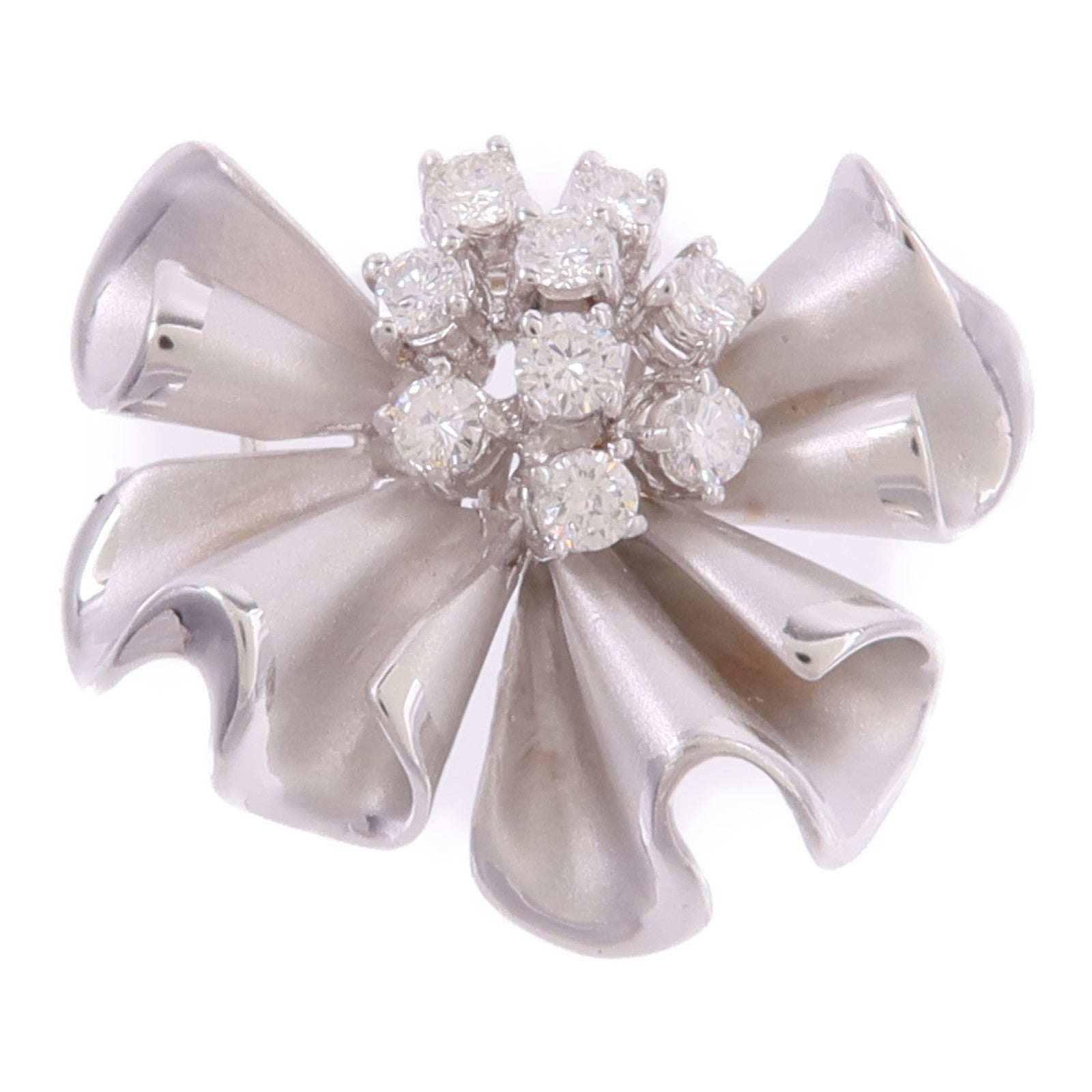 JEWELRY 18K白金Diamond Brooch鑽石胸針