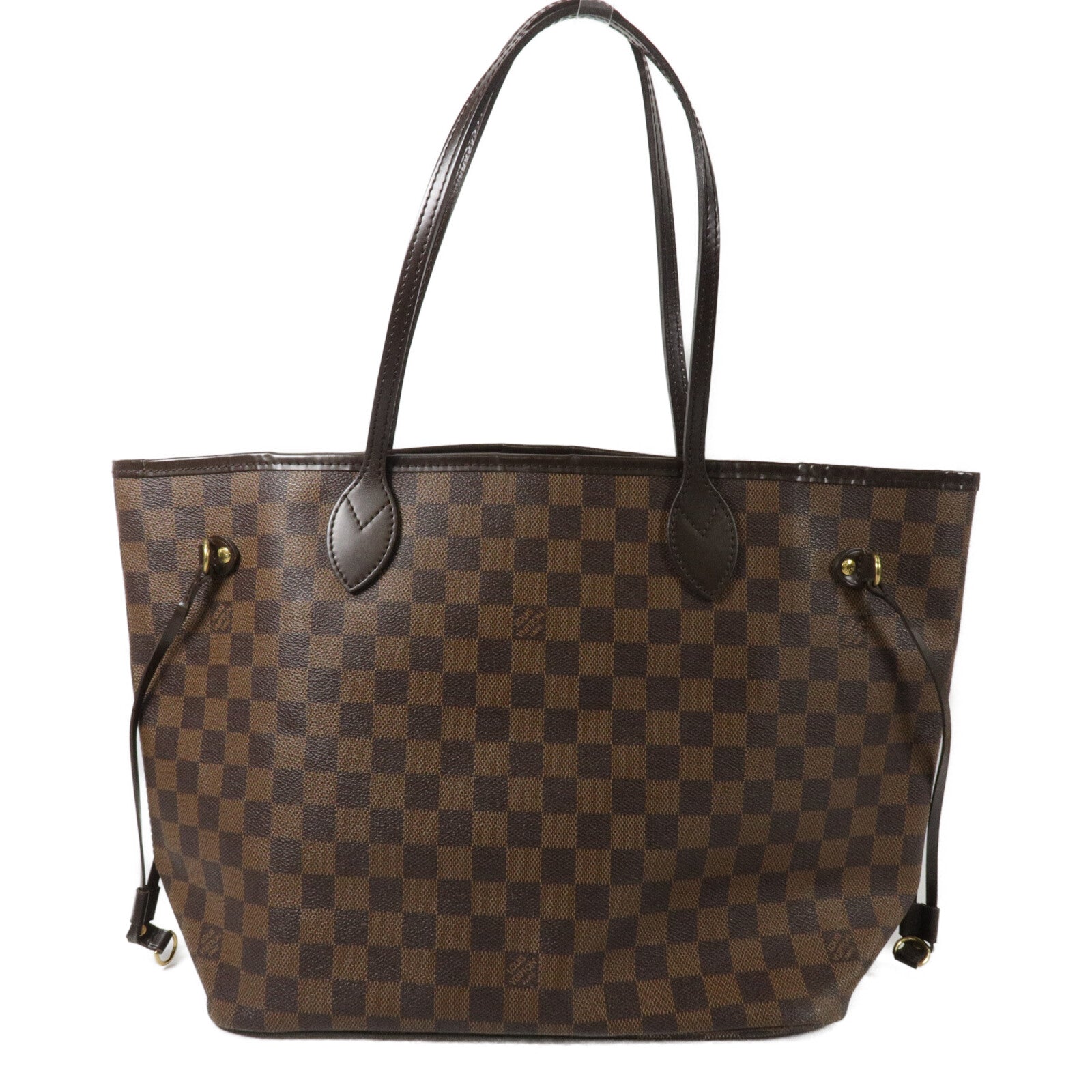 LOUIS VUITTON Damier Neverfull MM手挽袋