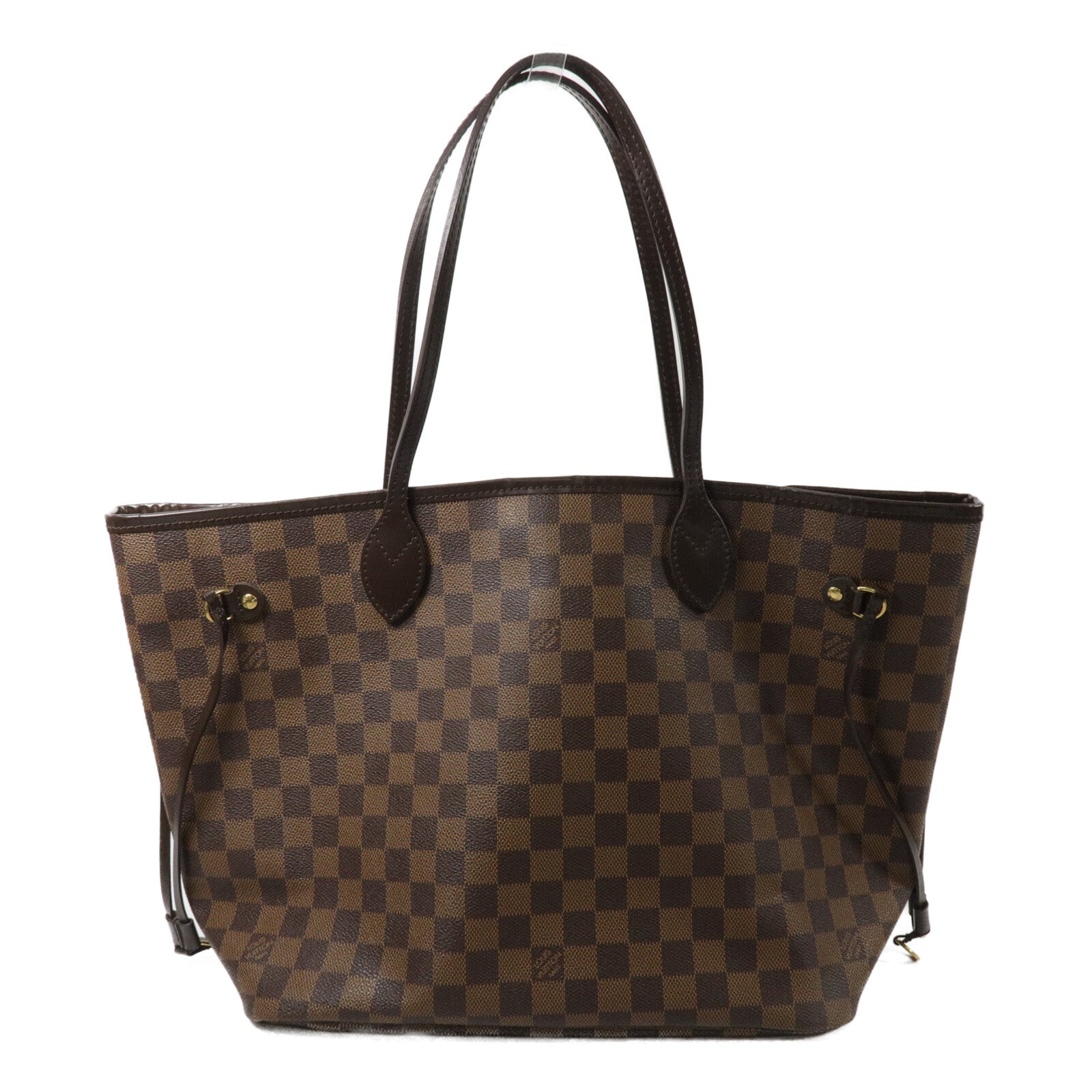 LOUIS VUITTON Damier Neverfull MM手挽袋