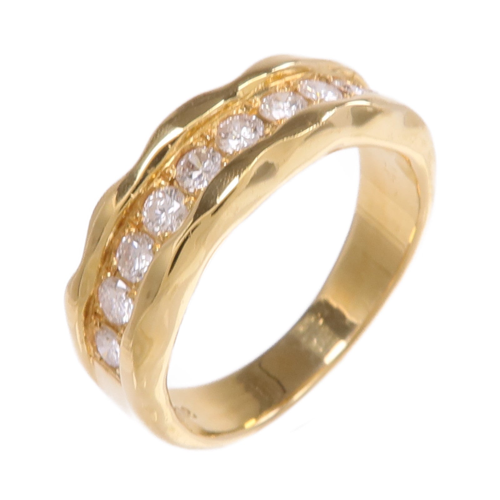 JEWELRY 18K黃金Diamond Ring鑽石戒指US#6.25