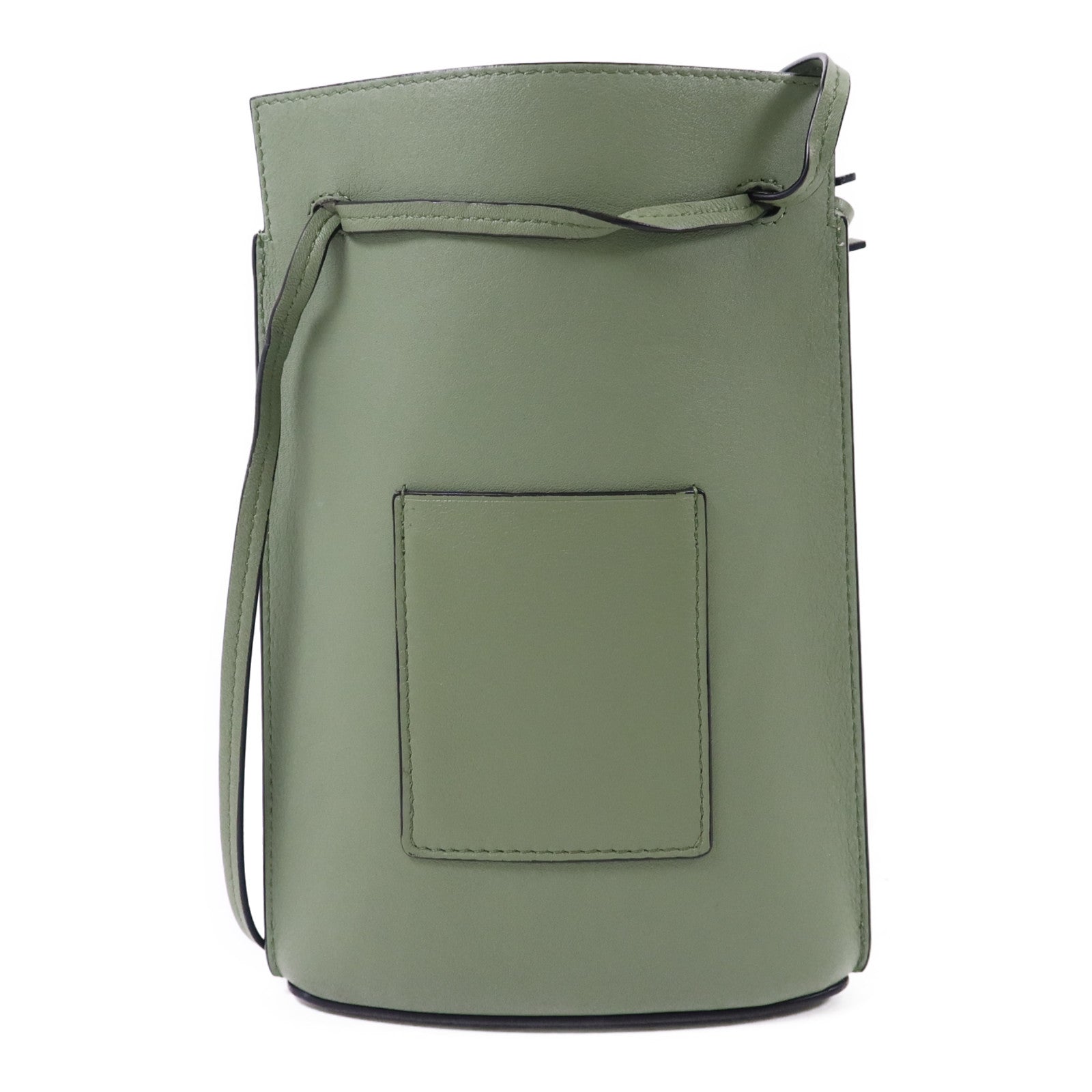 LOEWE 牛皮皮革Dice Pocket In Classic金扣肩背袋