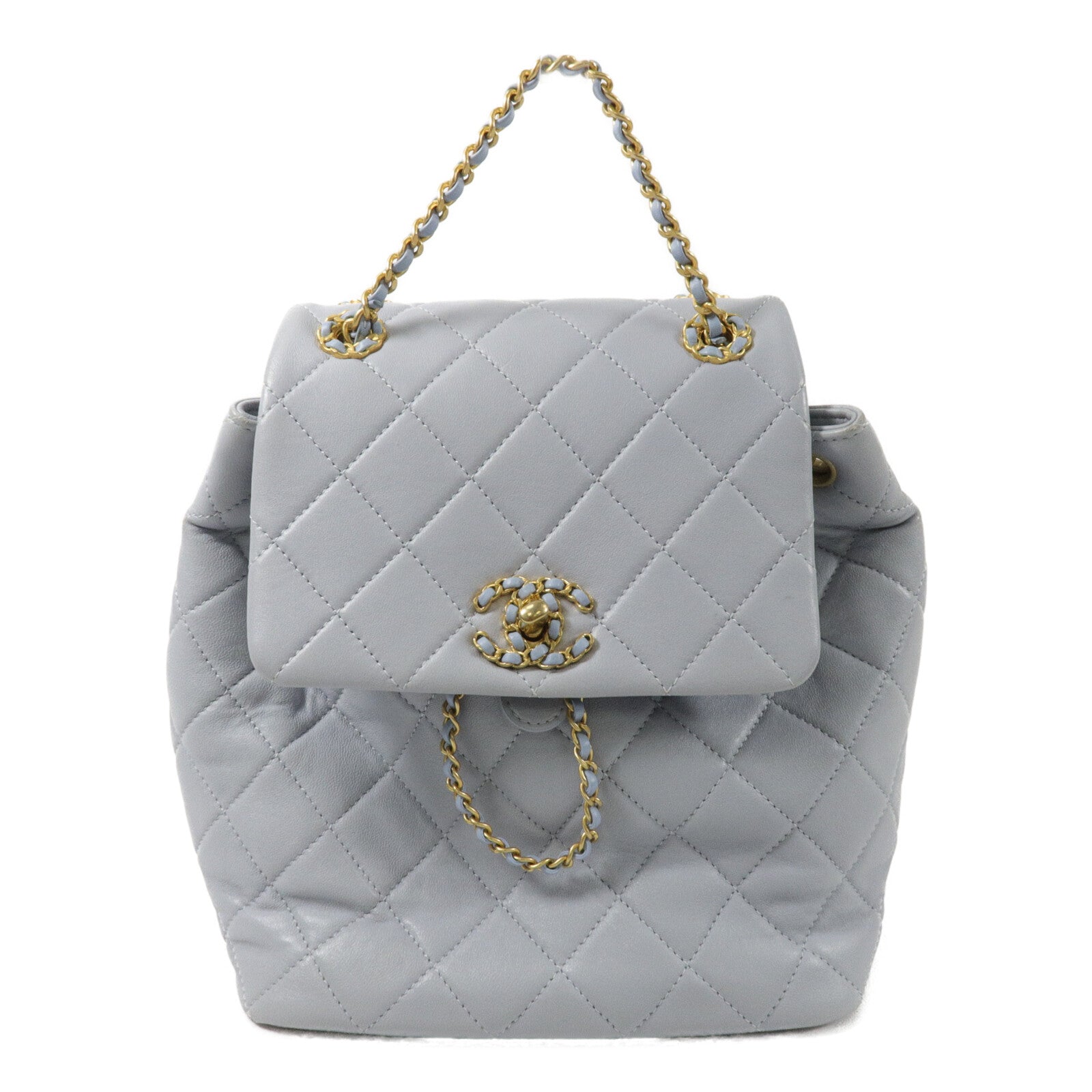 CHANEL 羊皮皮革Chanel 19 Backpack背包