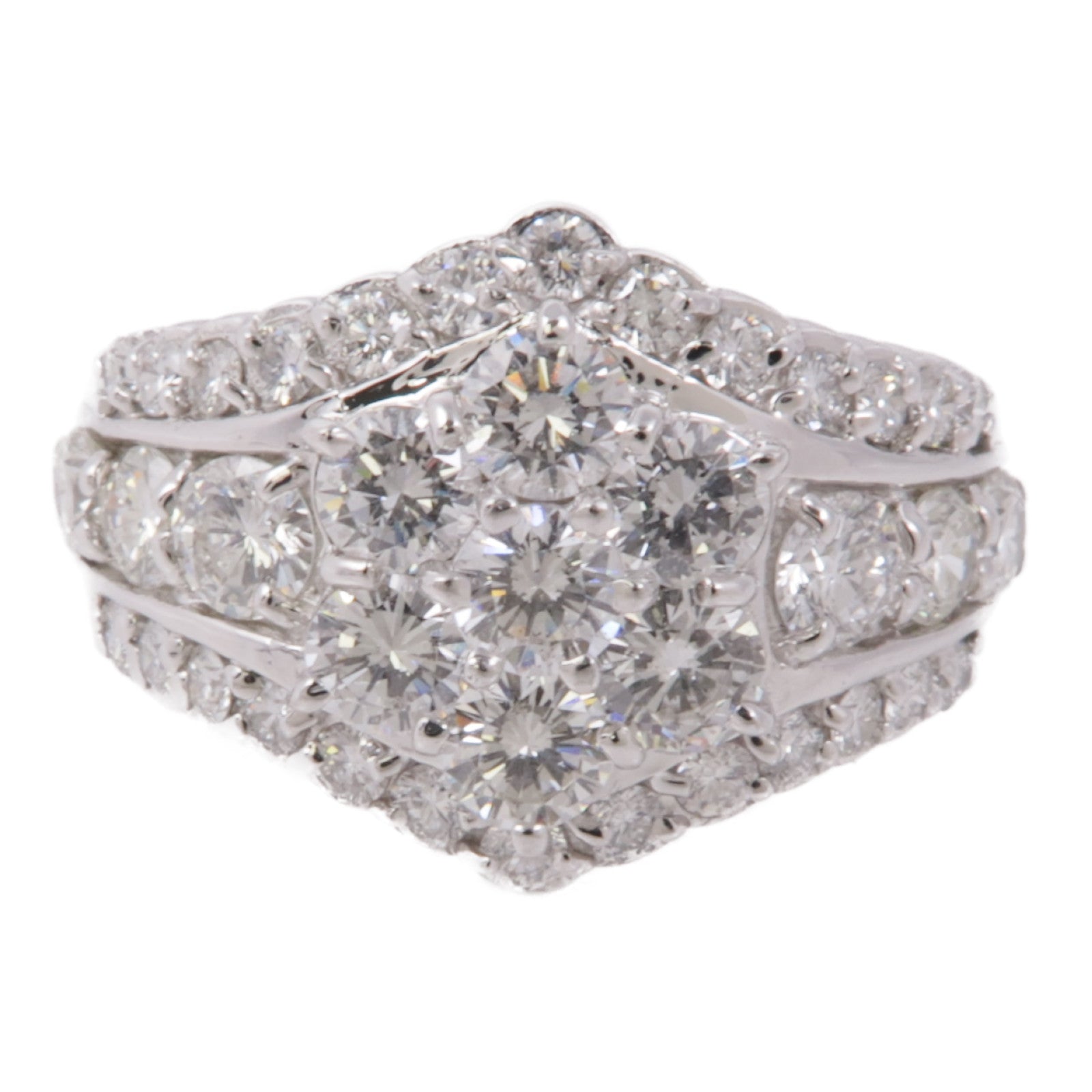 JEWELRY【激減優惠】 PT900鉑金Diamond Ring鑽石戒指US#6