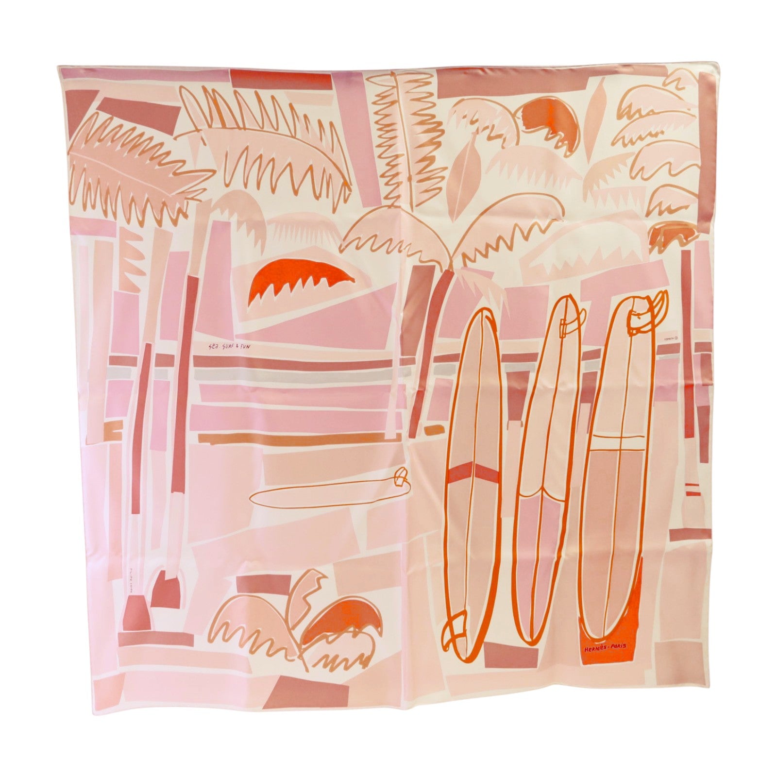 HERMES 絲質90x90 Scarf絲巾