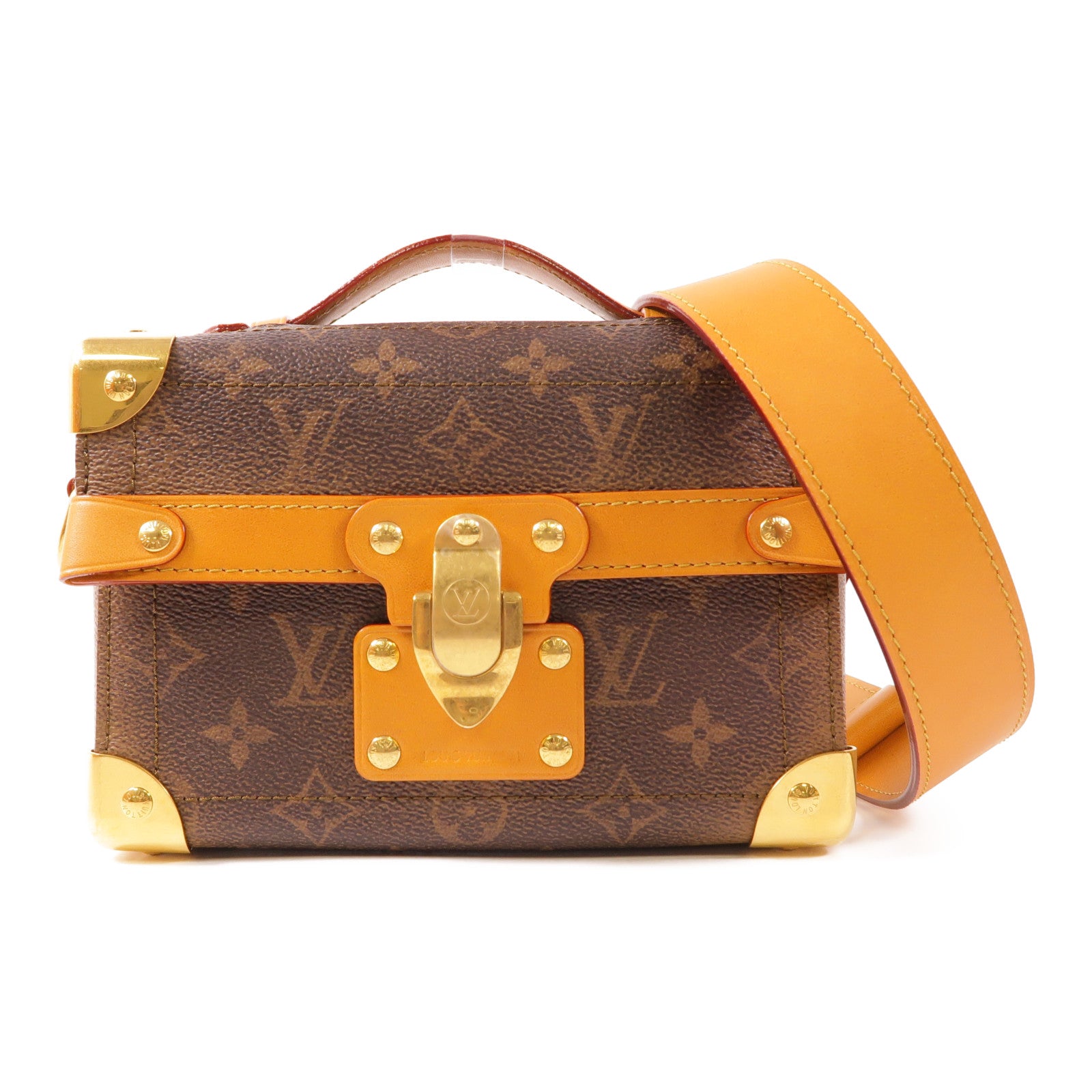 LOUIS VUITTON LV GHW Soul Trunk 2 Way Bag M11535 Monogram Dust Brown