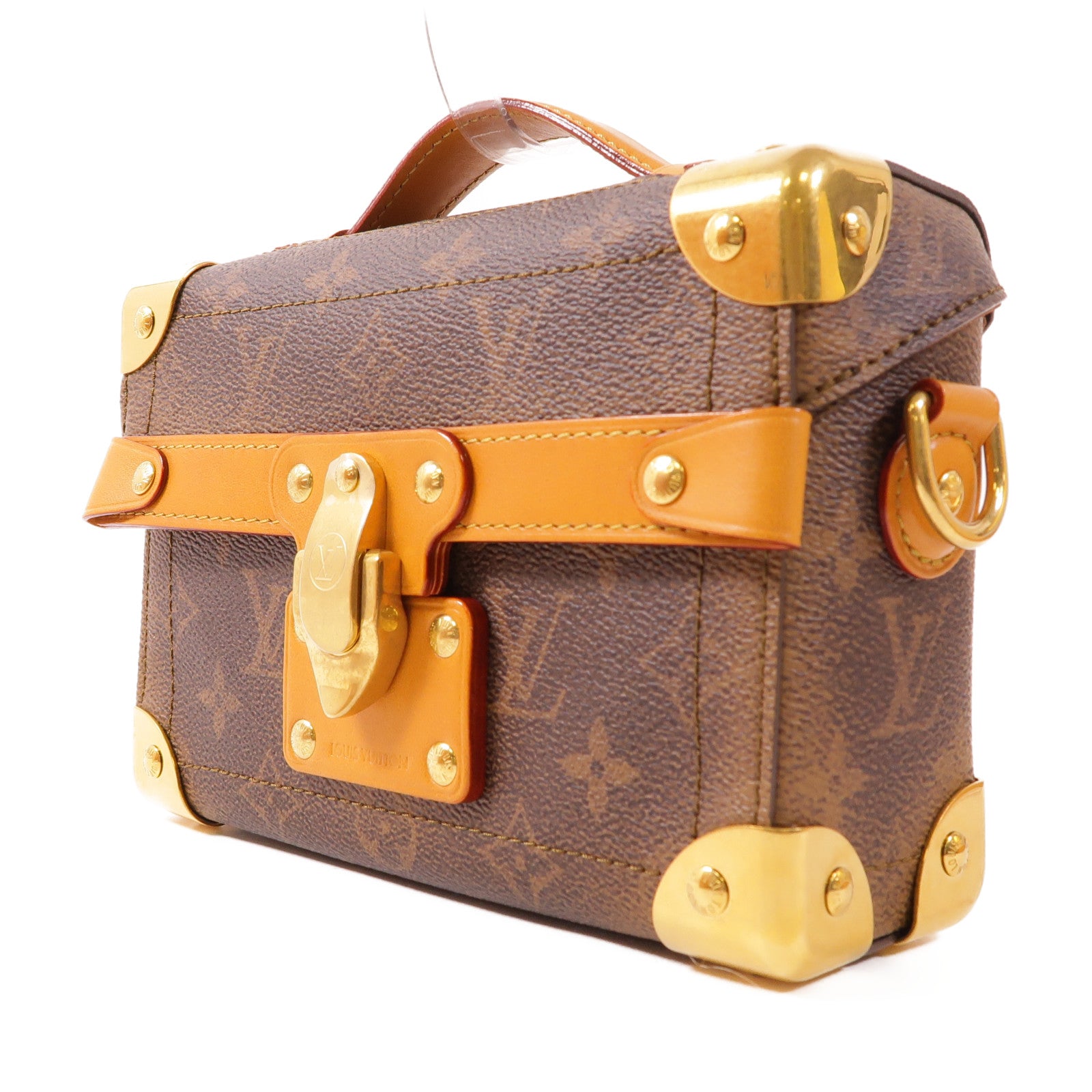 LOUIS VUITTON LV GHW Soul Trunk 2 Way Bag M11535 Monogram Dust Brown