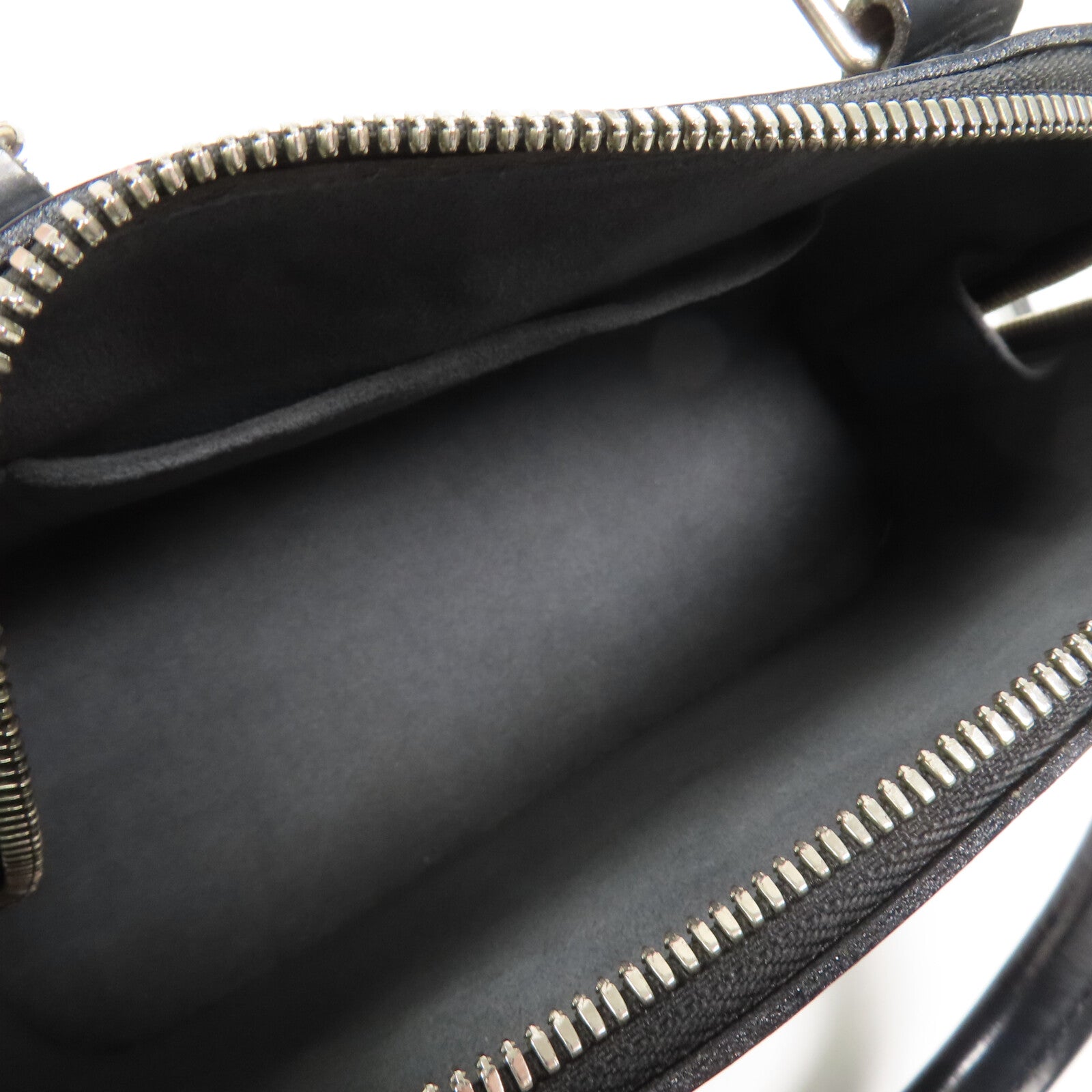 LOUIS VUITTON Epi Alma BB銀扣手挽肩背兩用袋