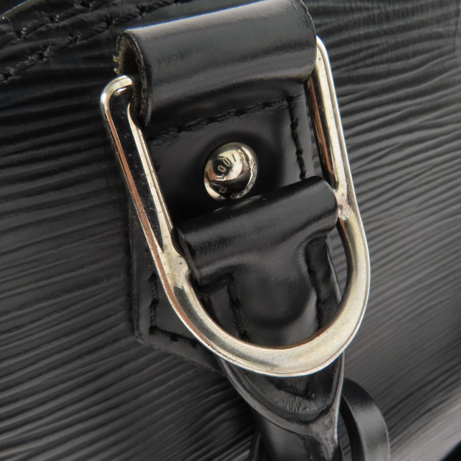 LOUIS VUITTON Epi Alma BB銀扣手挽肩背兩用袋