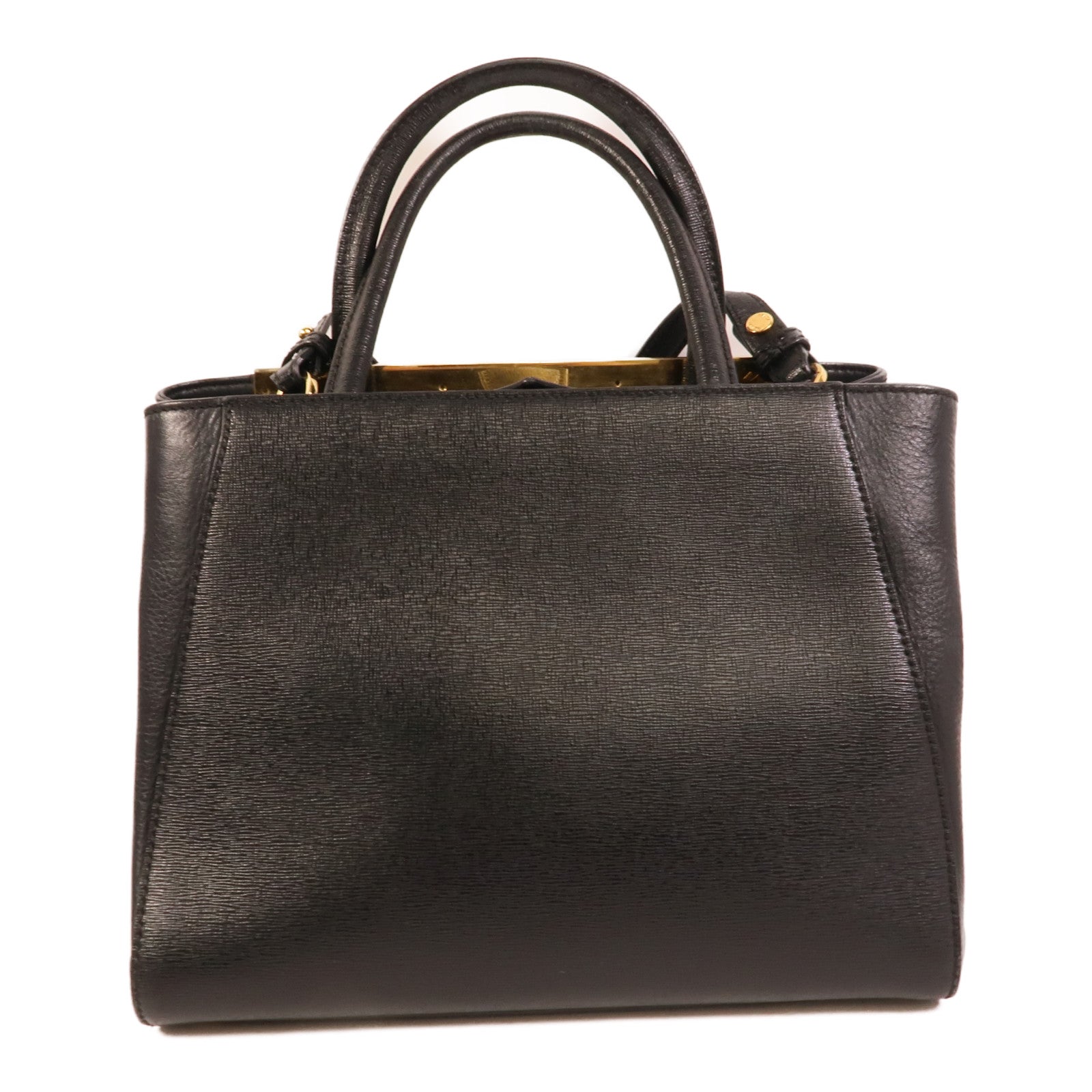 FENDI 牛皮皮革Petite 2Jours手挽肩背兩用袋