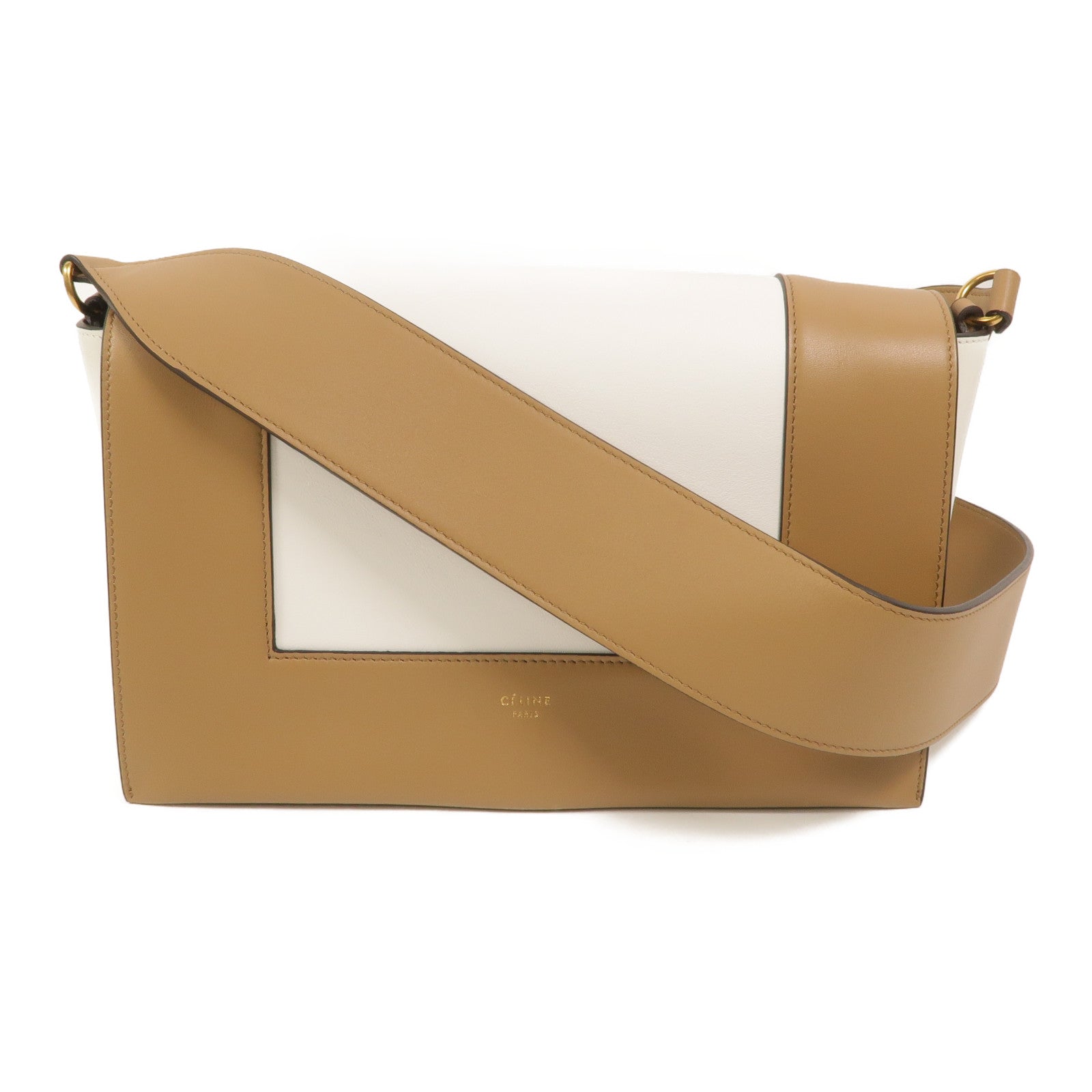 CELINE 牛皮皮革Frame Bag肩背袋