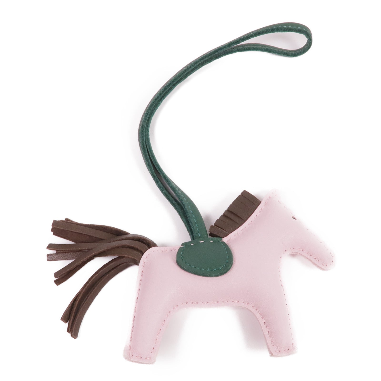 HERMES Milo皮革Rodeo PM Charm掛飾