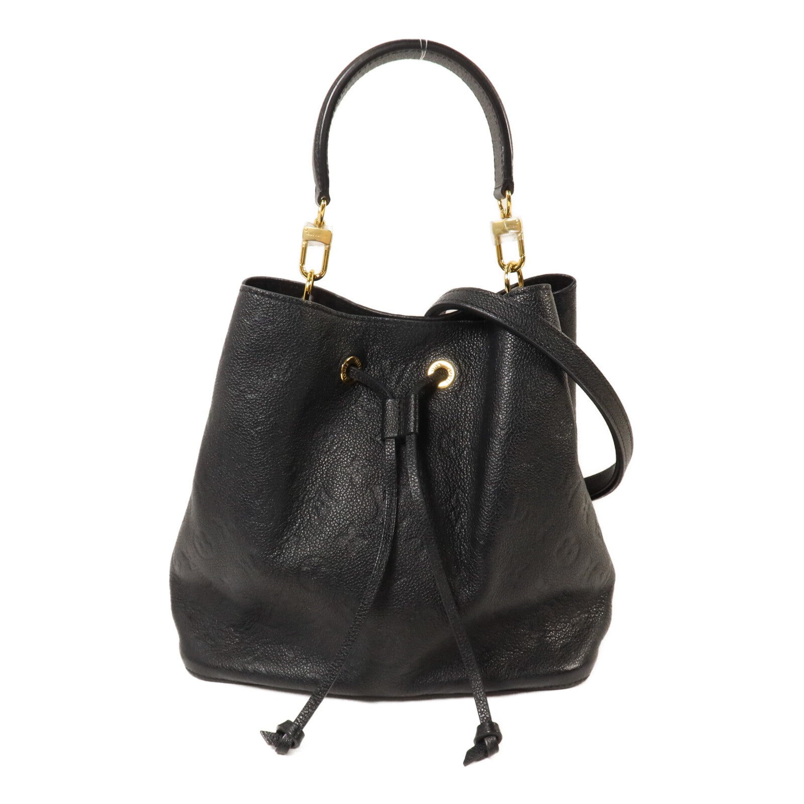 LOUIS VUITTON Monogram Empreinte Neo Noe MM手挽肩背兩用袋
