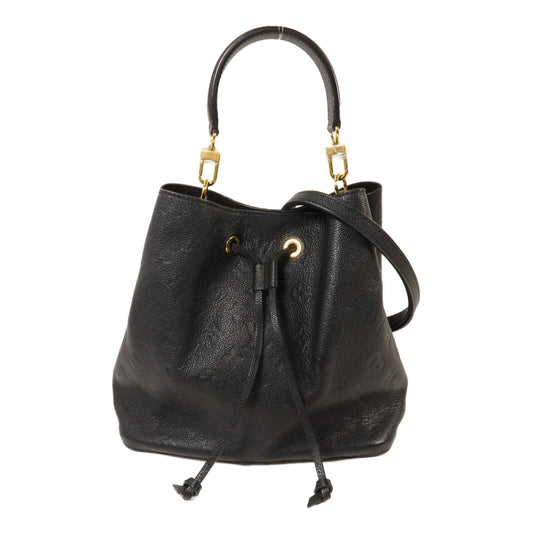 LOUIS VUITTON Monogram Empreinte Neo Noe MM手挽肩背兩用袋