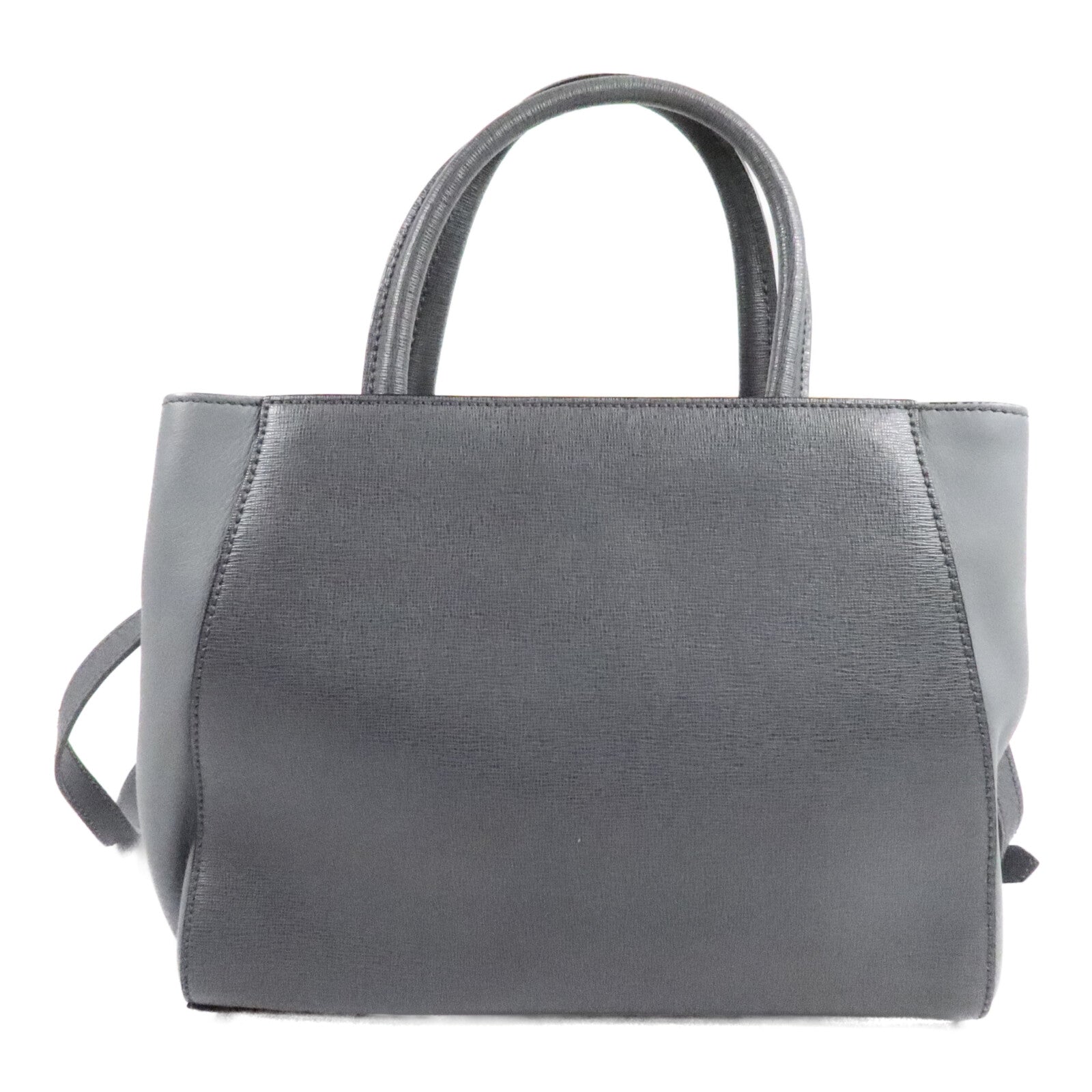 FENDI 牛皮皮革2 Jours Bag Small手挽肩背兩用袋