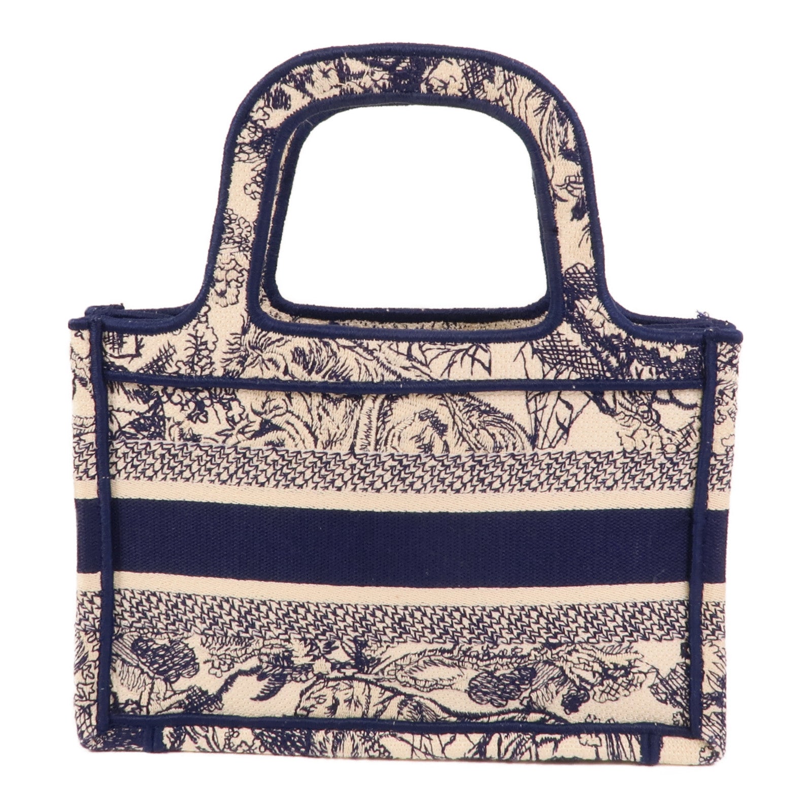 Dior 帆布Mini Dior Book Tote手挽袋