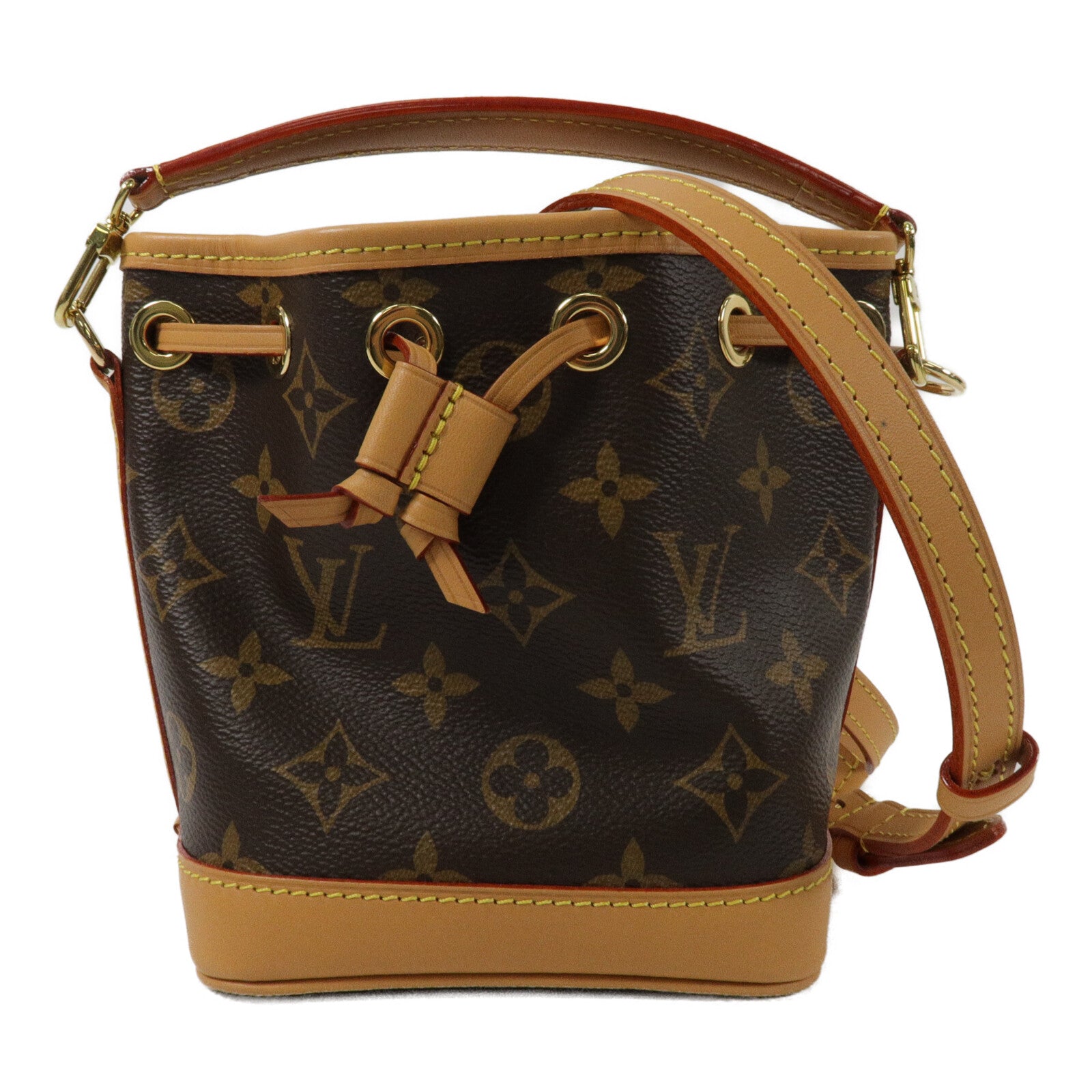 LOUIS VUITTON Monogram Nano Noe手挽肩背兩用袋