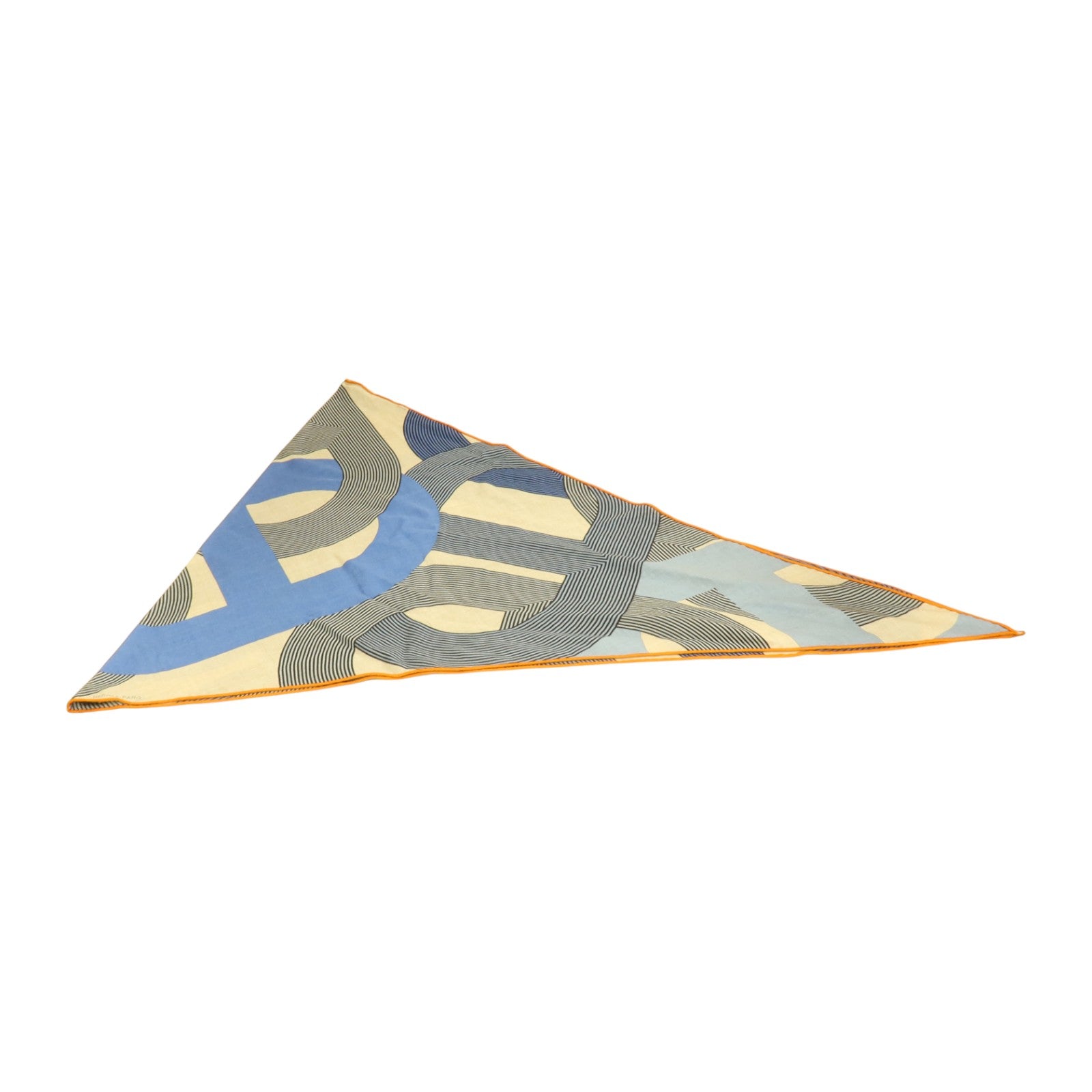 HERMES 羊絨/絲質Giant Triangle Scarf 208x83cm圍巾