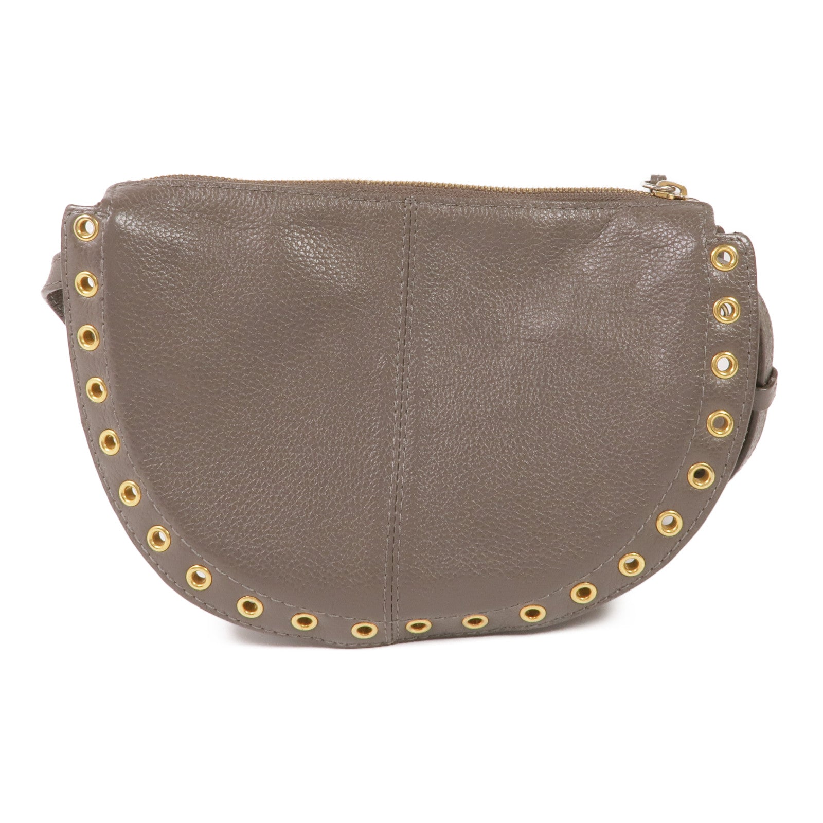 SEE BY CHLOE 麂皮皮革/牛皮皮革Shoulder Bag金扣肩背袋