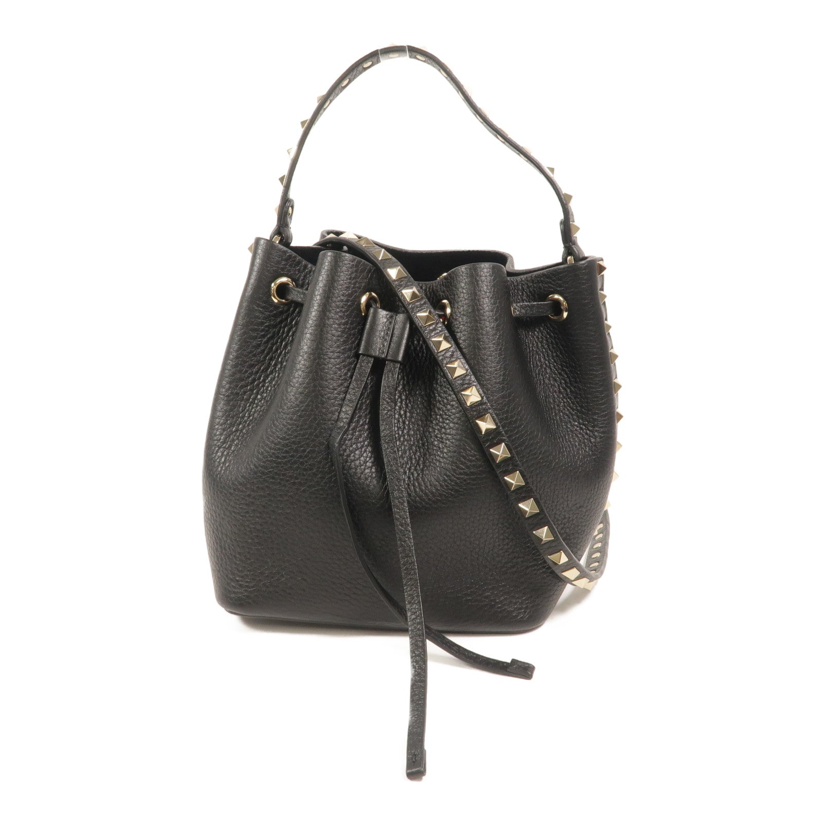 Valentino 牛皮皮革Bucket Bag手挽肩背兩用袋
