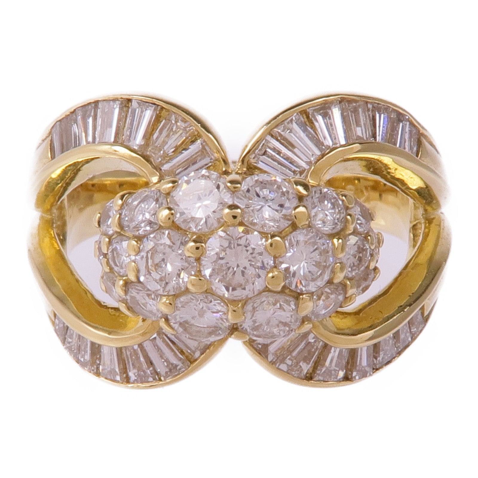 JEWELRY 18K黃金Diamond Ring鑽石戒指US#5.75