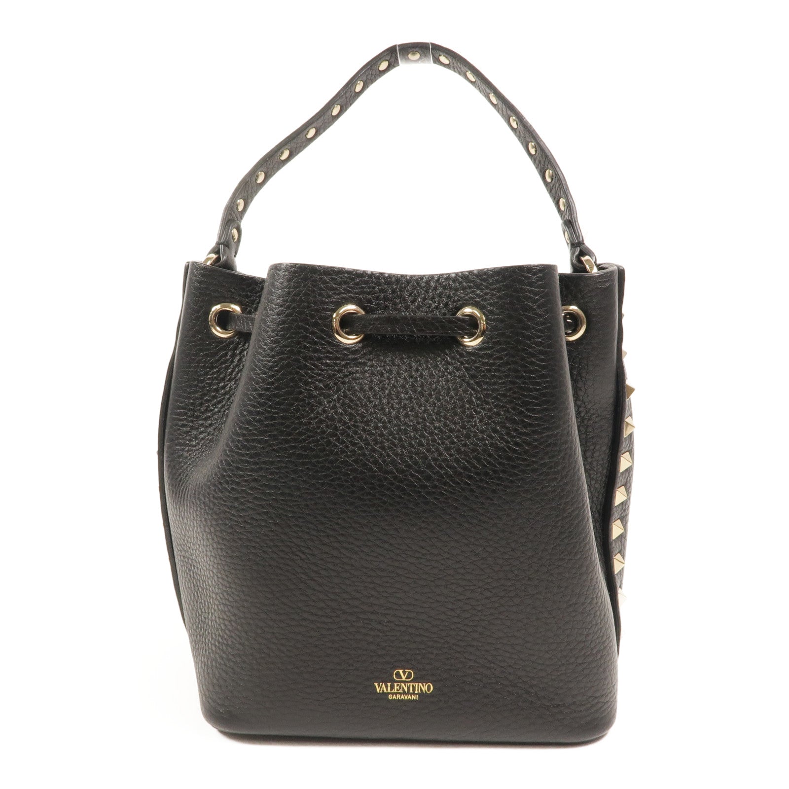 Valentino 牛皮皮革Bucket Bag手挽肩背兩用袋