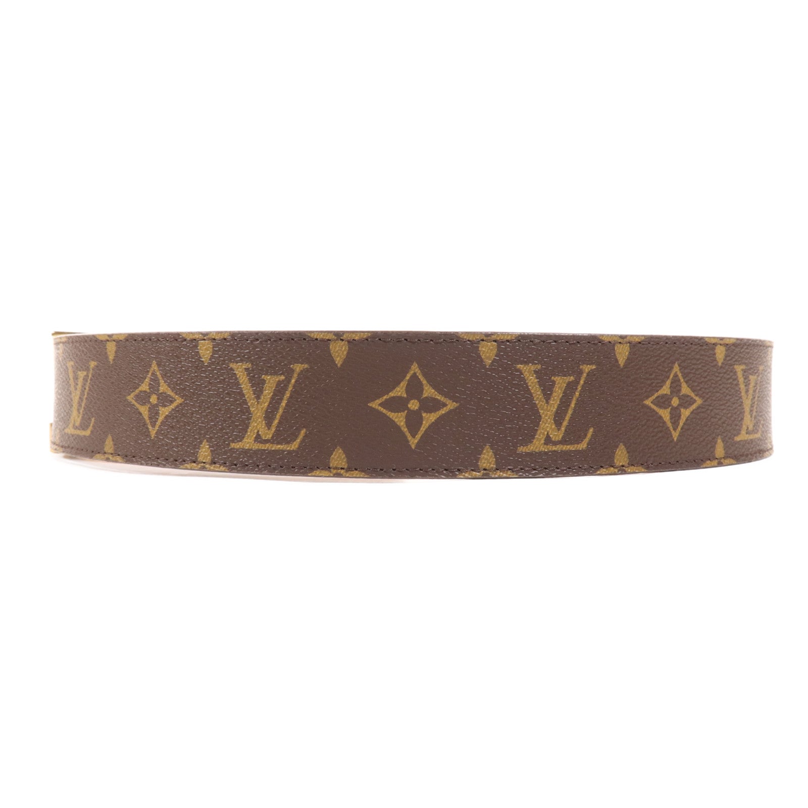 LOUIS VUITTON 【萬聖節商品】Monogram Belt金扣皮帶