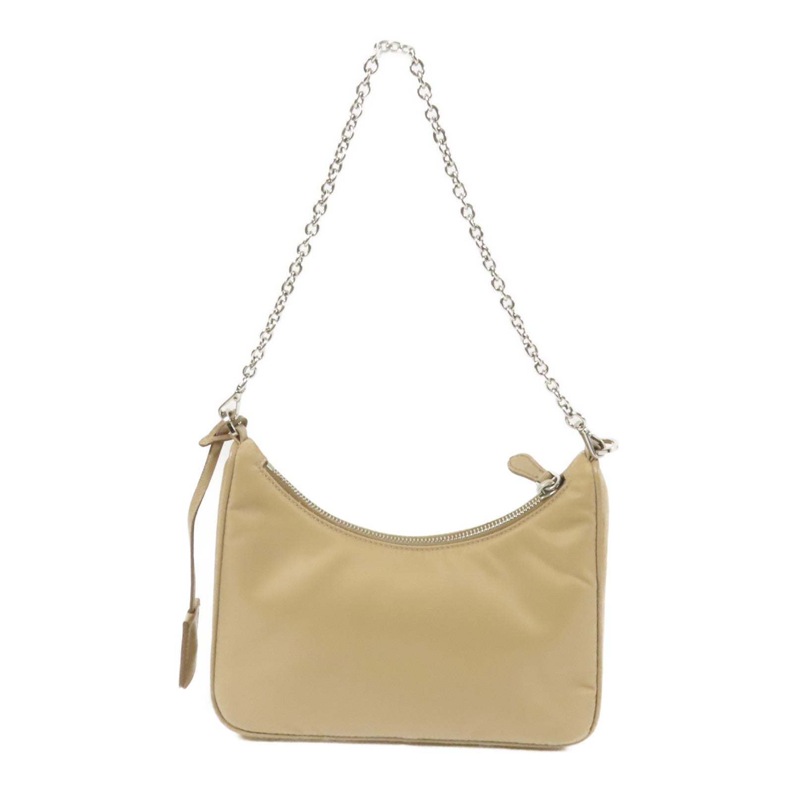 PRADA PRADA 尼龍Re-Edition 2005銀扣手挽肩背兩用袋