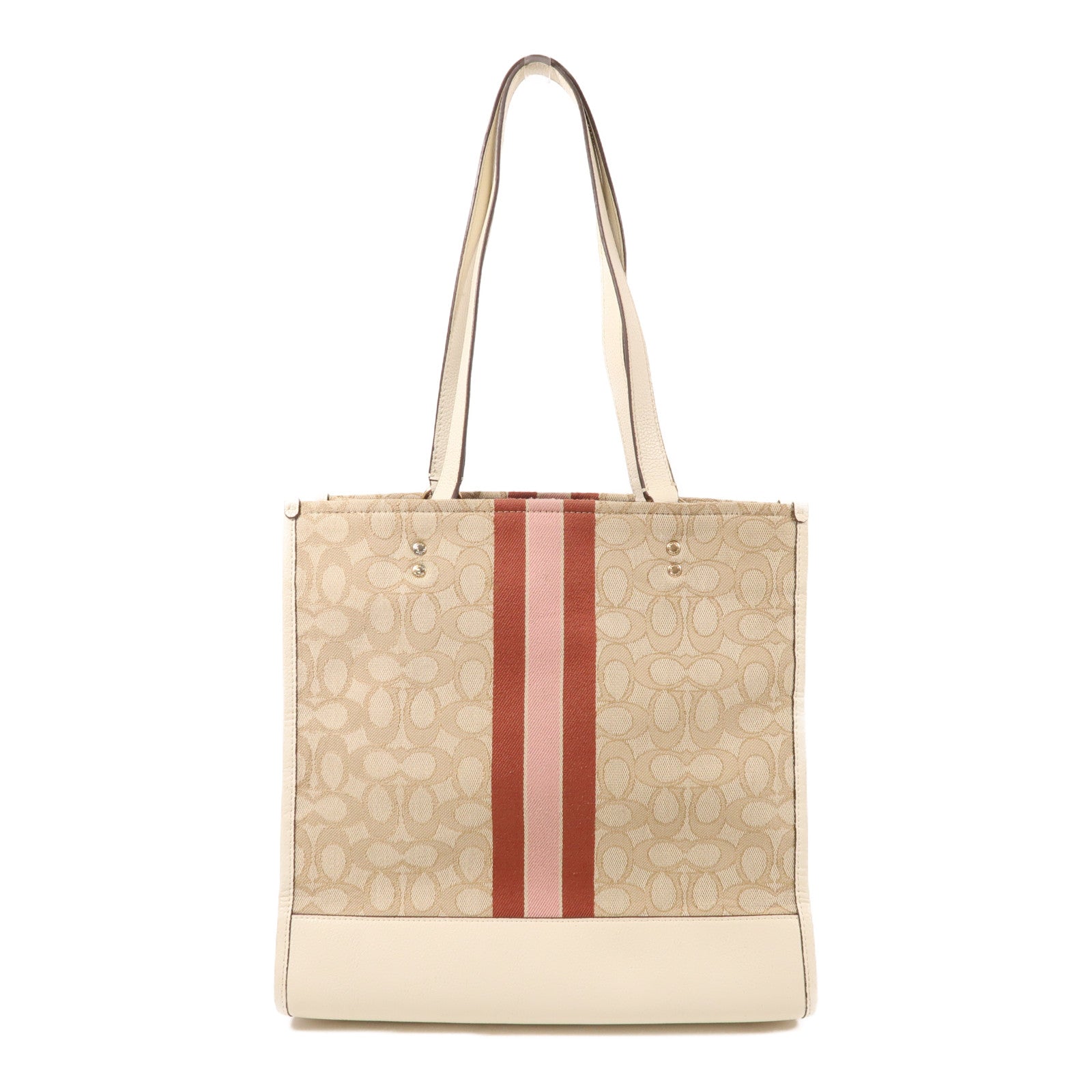 COACH 帆布Tote Bag肩背袋