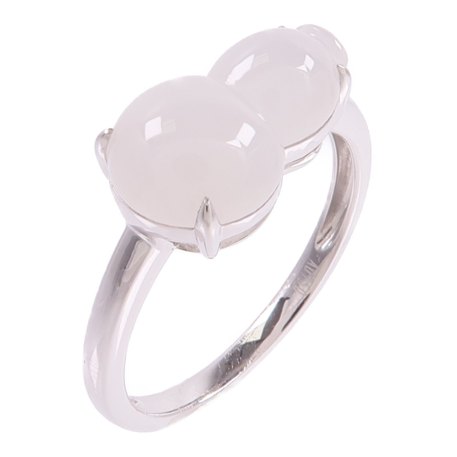 JEWELRY 18K白金Jade Diamond Ring翡翠/鑽石戒指