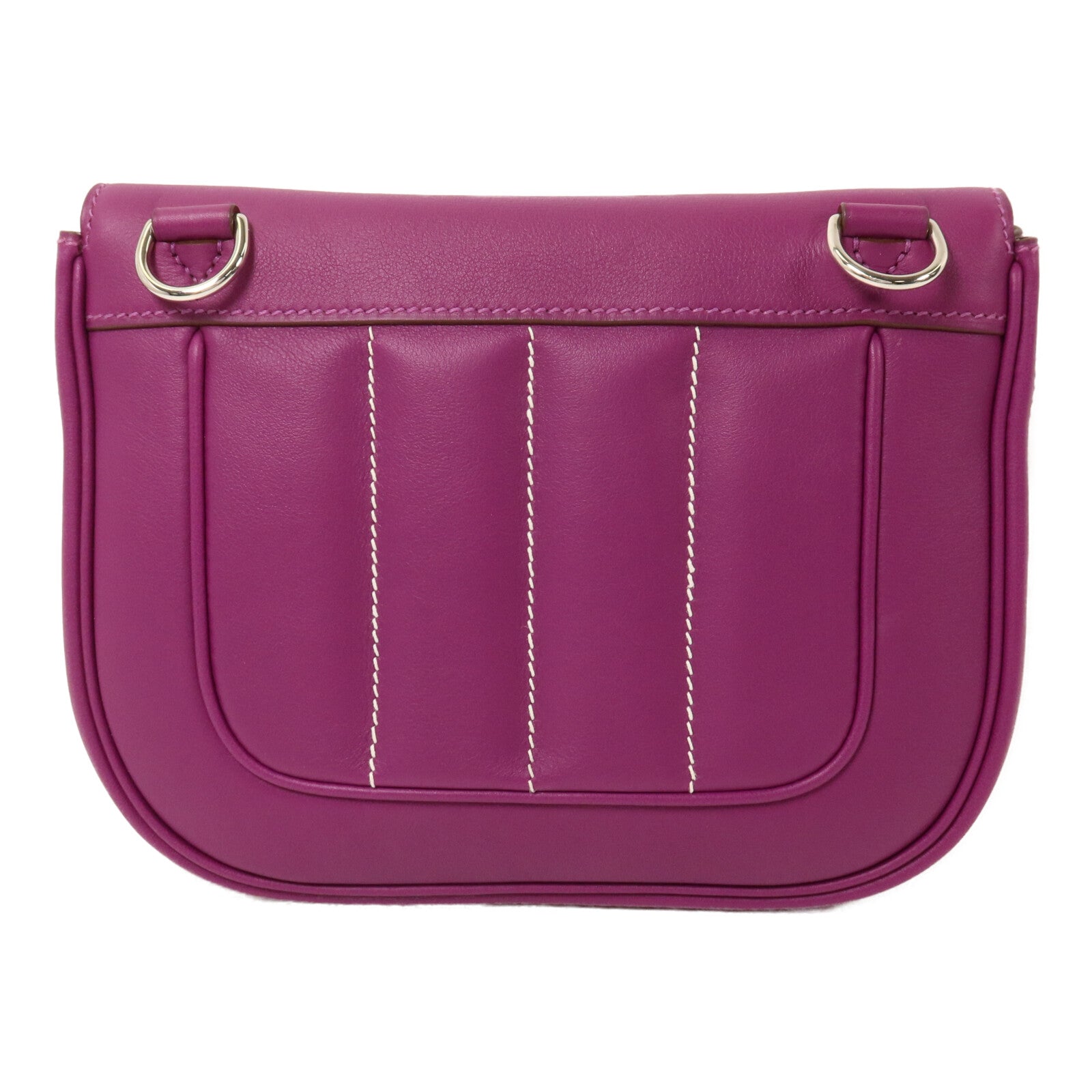 HERMES Swift皮革Berline Mini肩背袋Anemone