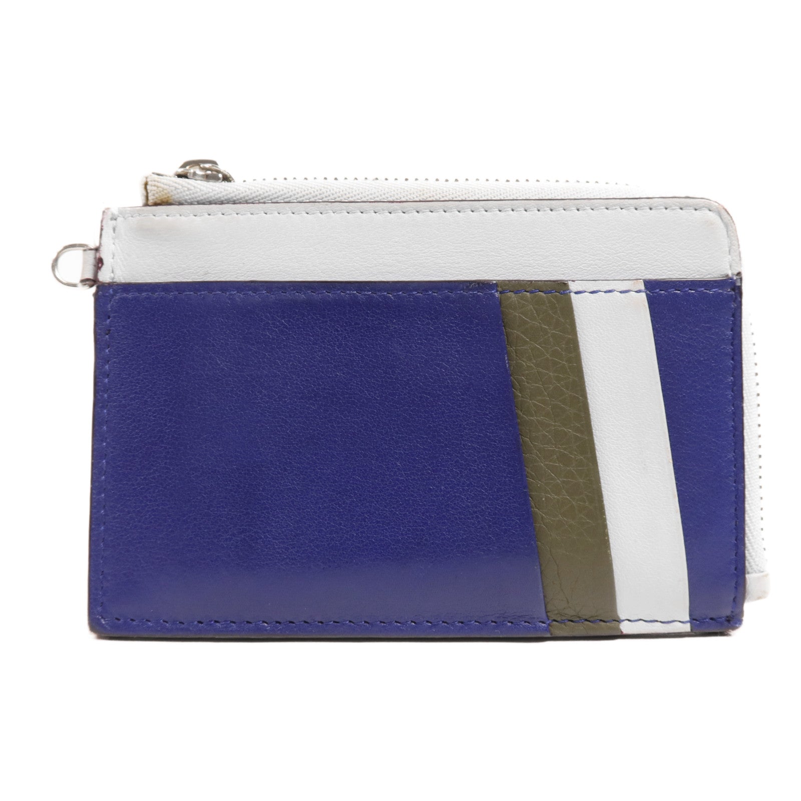 Dior 牛皮皮革Card Case銀扣卡片套